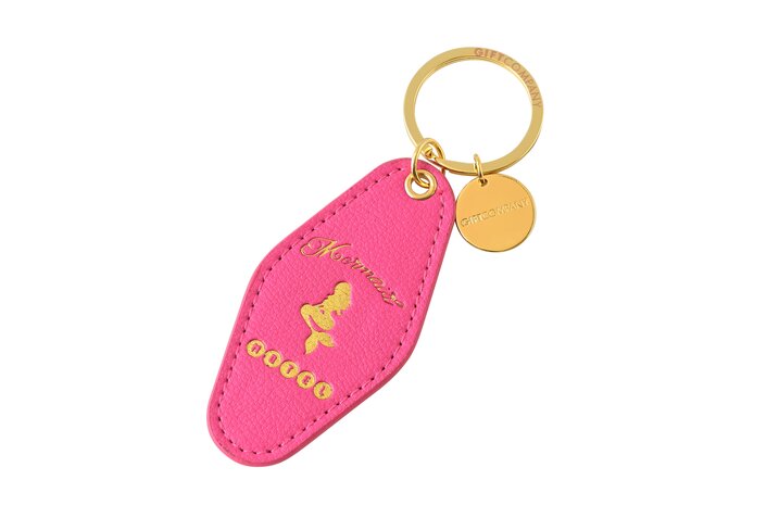 Key club by GC, Mermaid keyring, pink