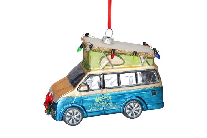 Hänger Campingbus, blau