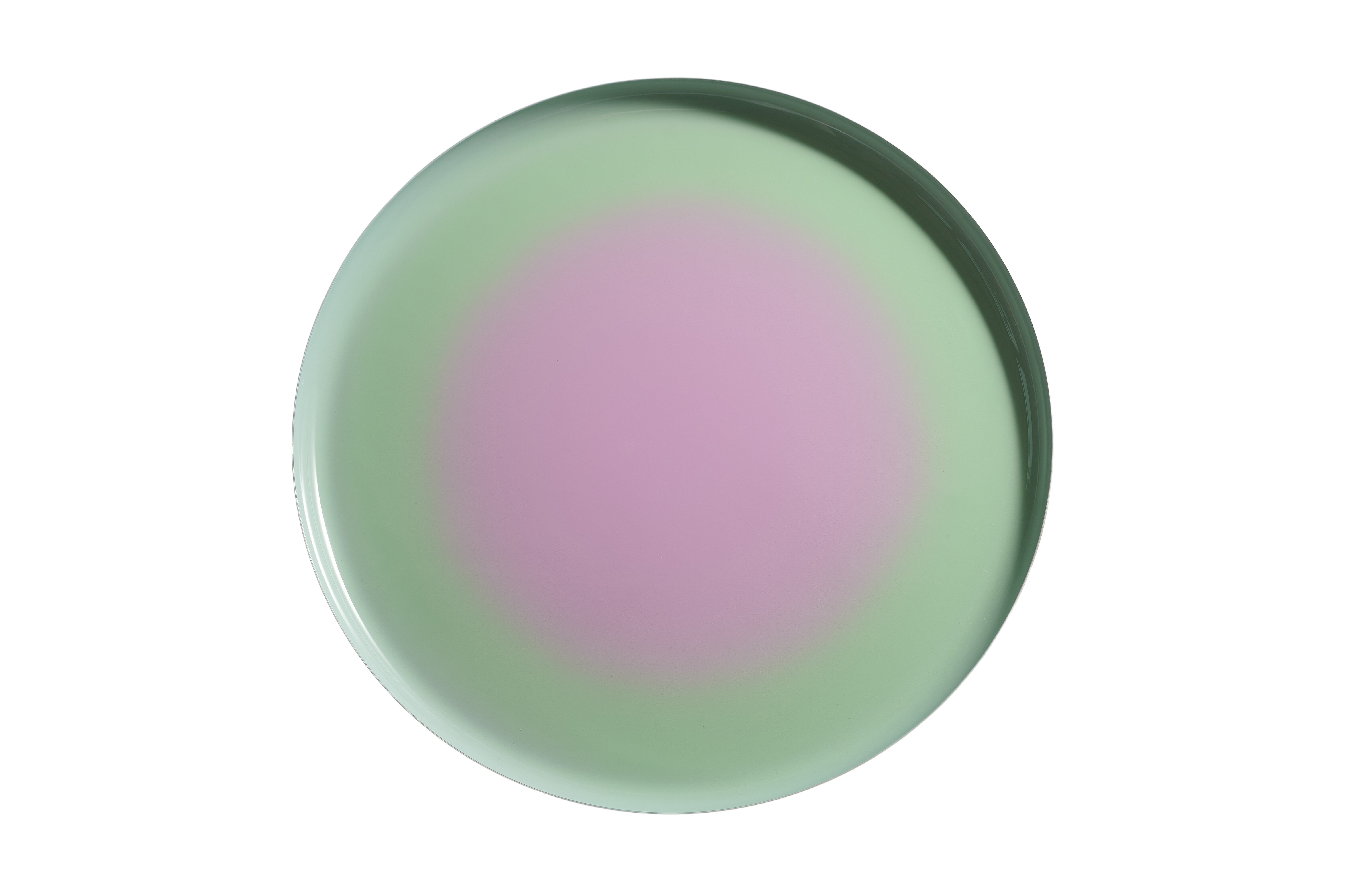 Saigon, tray, color gradient, lilac/green