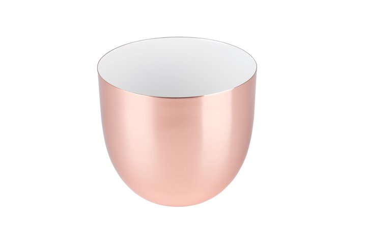 Layer, bowl M, white/copper