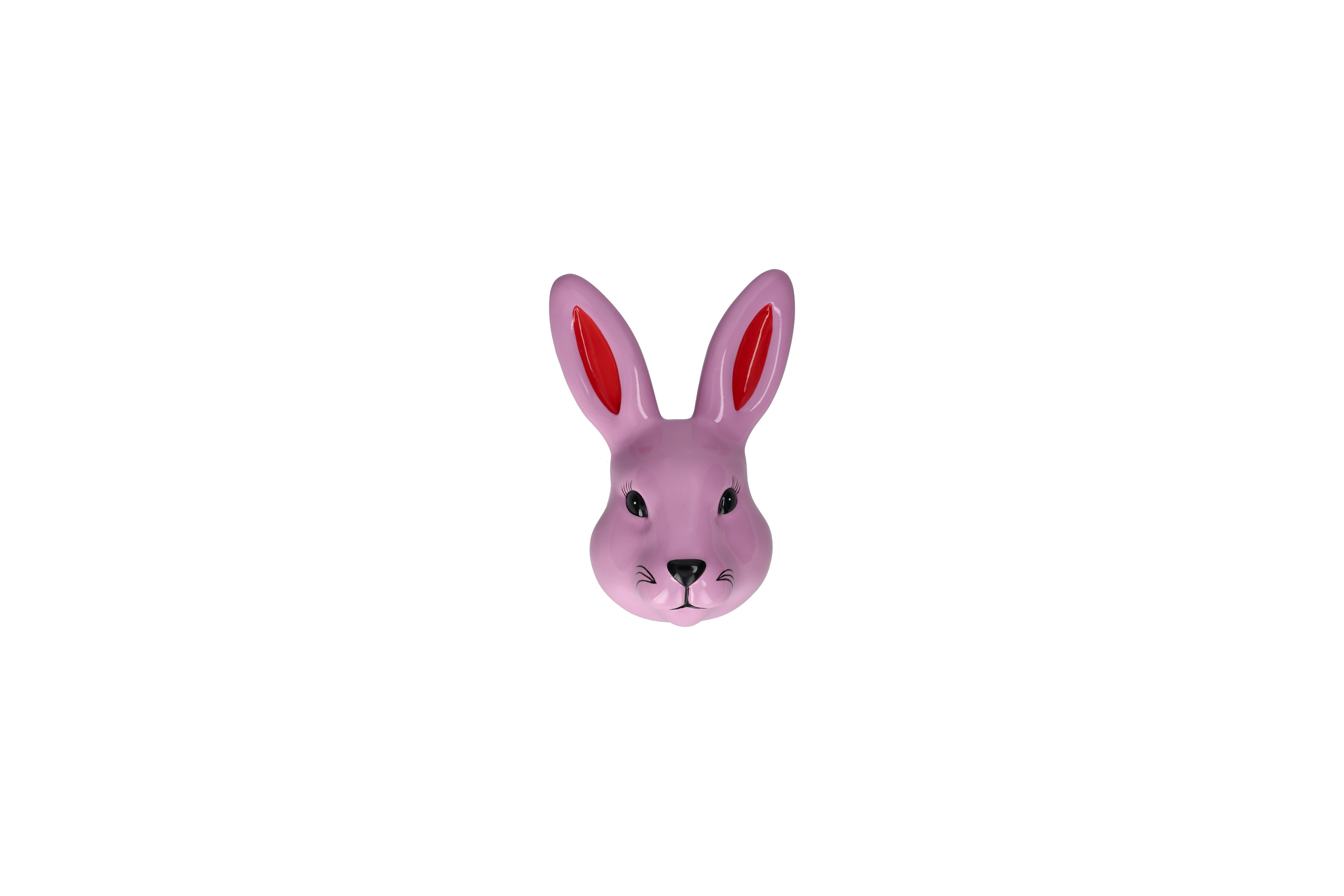 Wildheads, Wanddeko,  Hase, pink