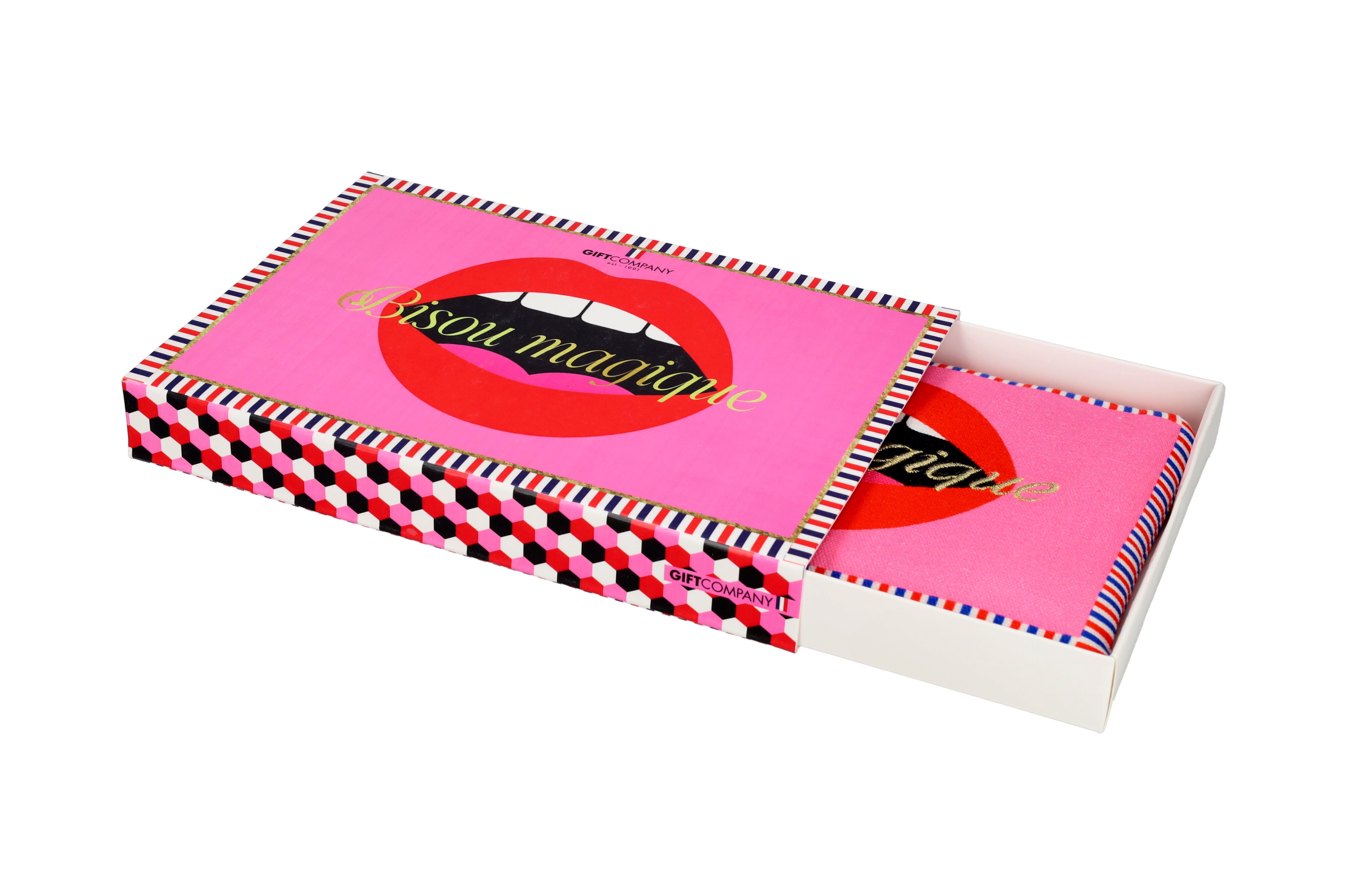 Elodie, Cosmetic Bag L,  Motive: Bisou Magique