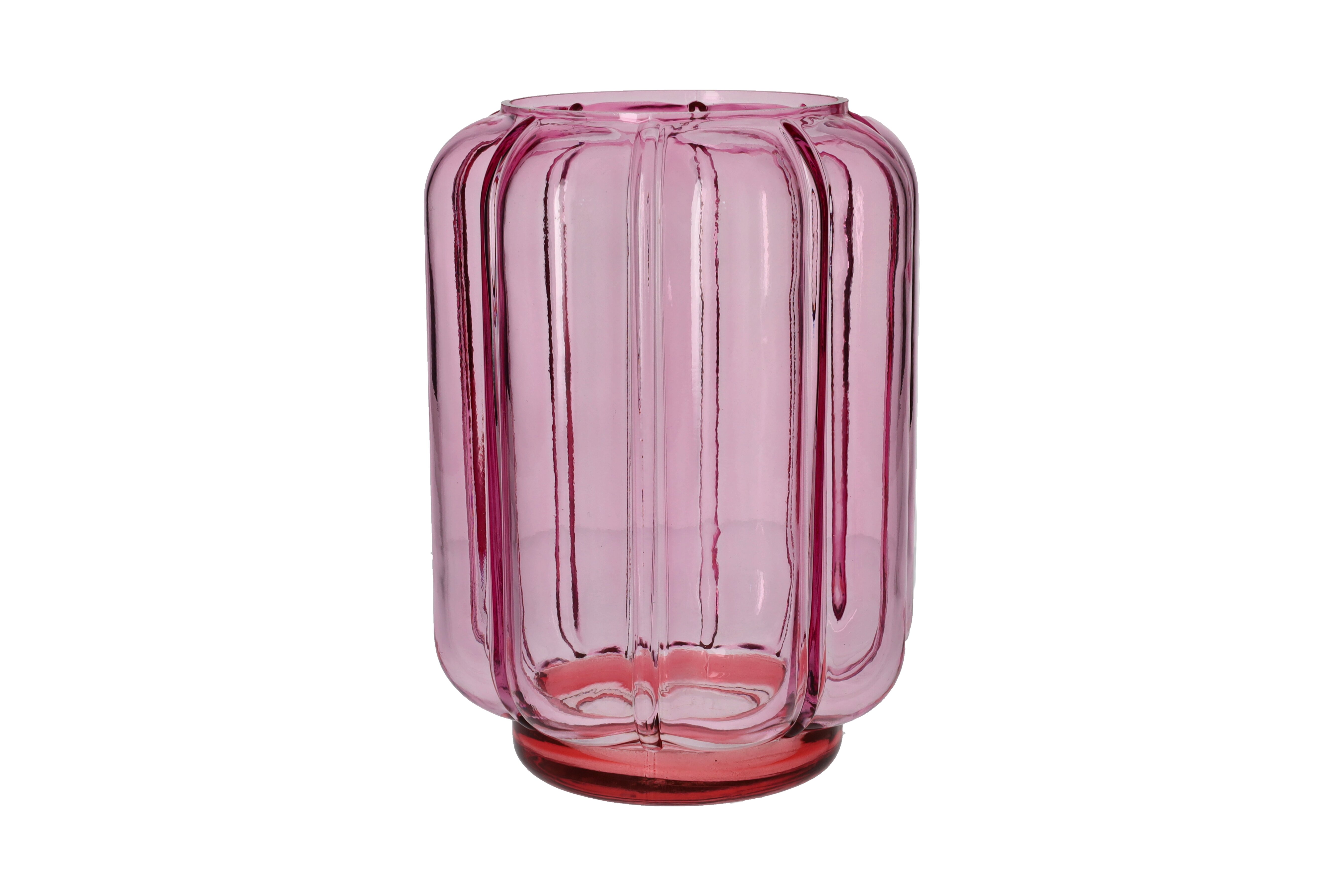 Jacquard, Vase, Wave, L, rosa, gs