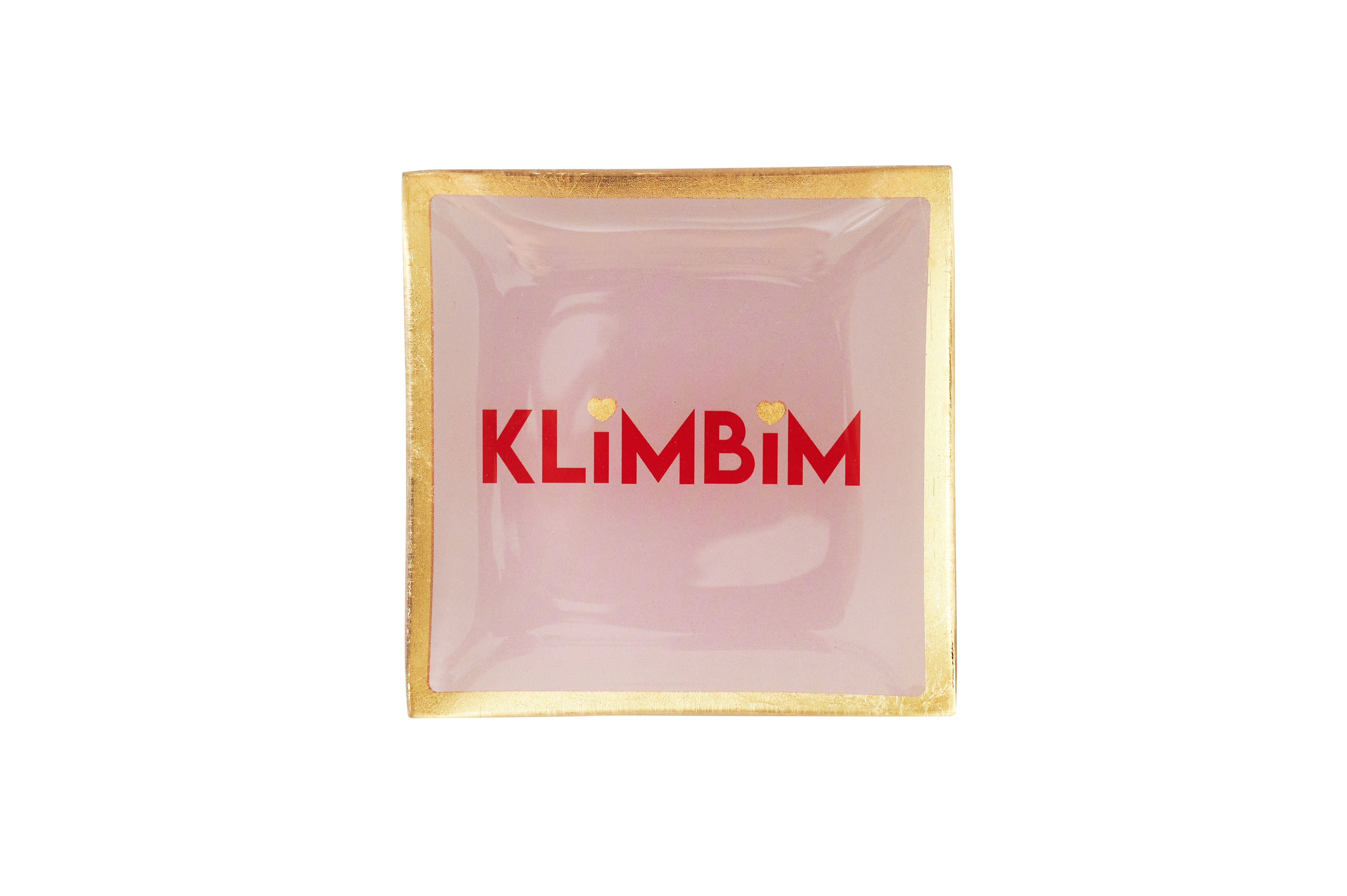 Love Plates, Glasteller S, Klimbim, rosa