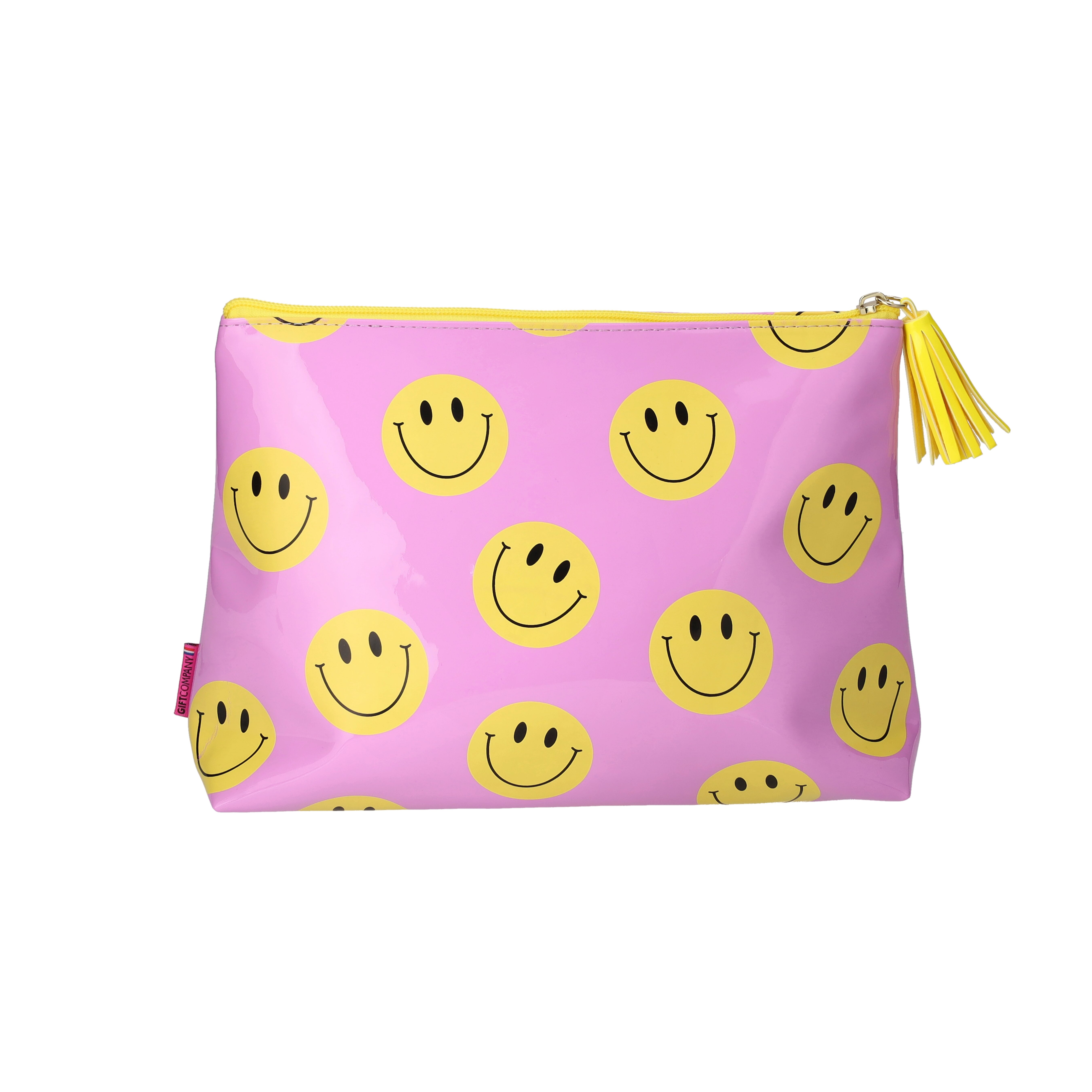 Voyage, Kosmetiktasche Smile, lila/gelb