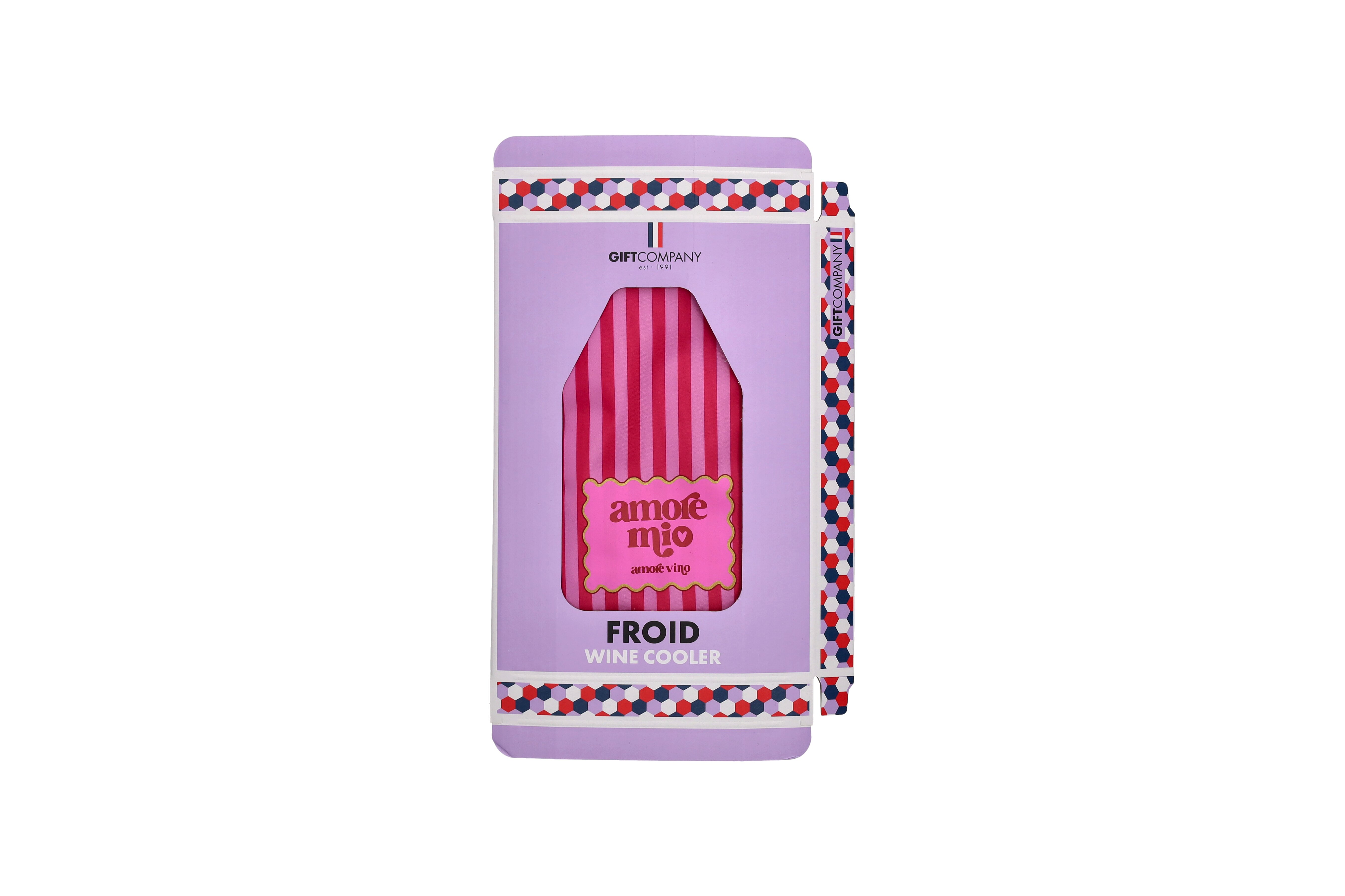 Froid, Kühlmanschette, Motiv: Amore Mio, neon pink/fuchsia