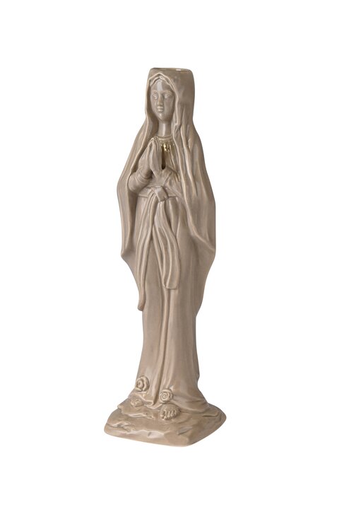 Cadonna, candle holder, Madonna, sandstone