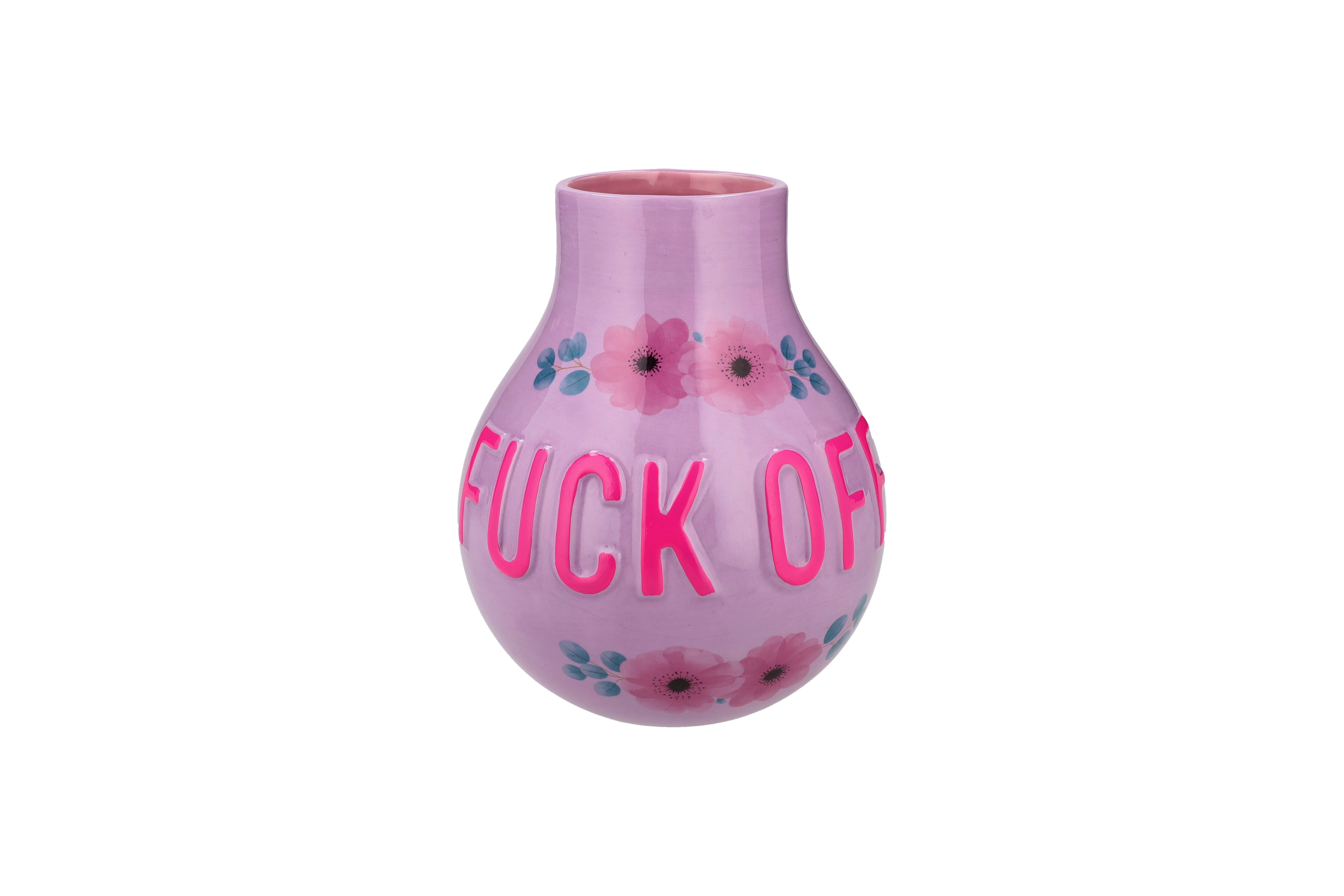 Artisan, Vase, Fuck off, M, lila