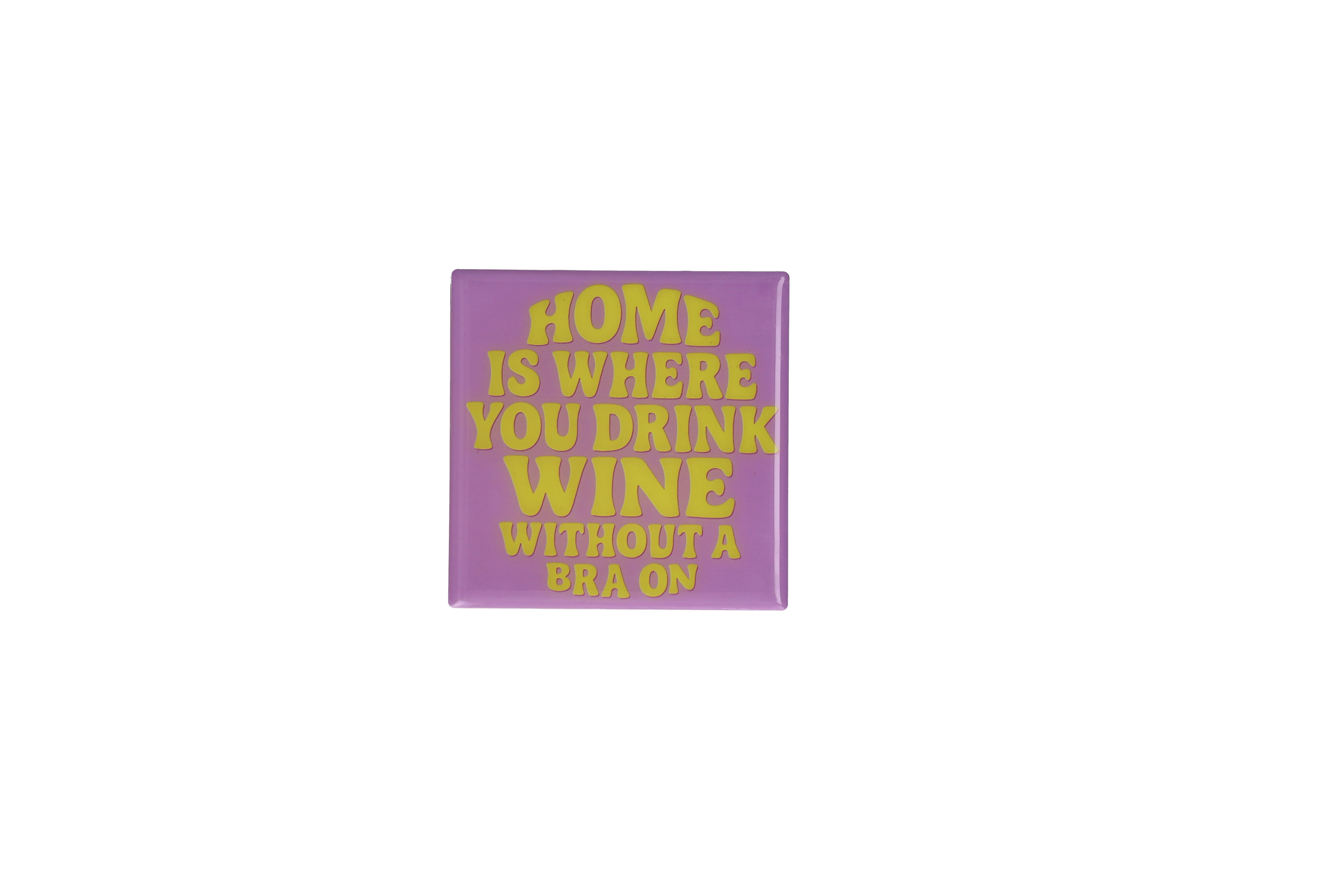 Love Tiles, Untersetzer, Motiv: Home, lila
