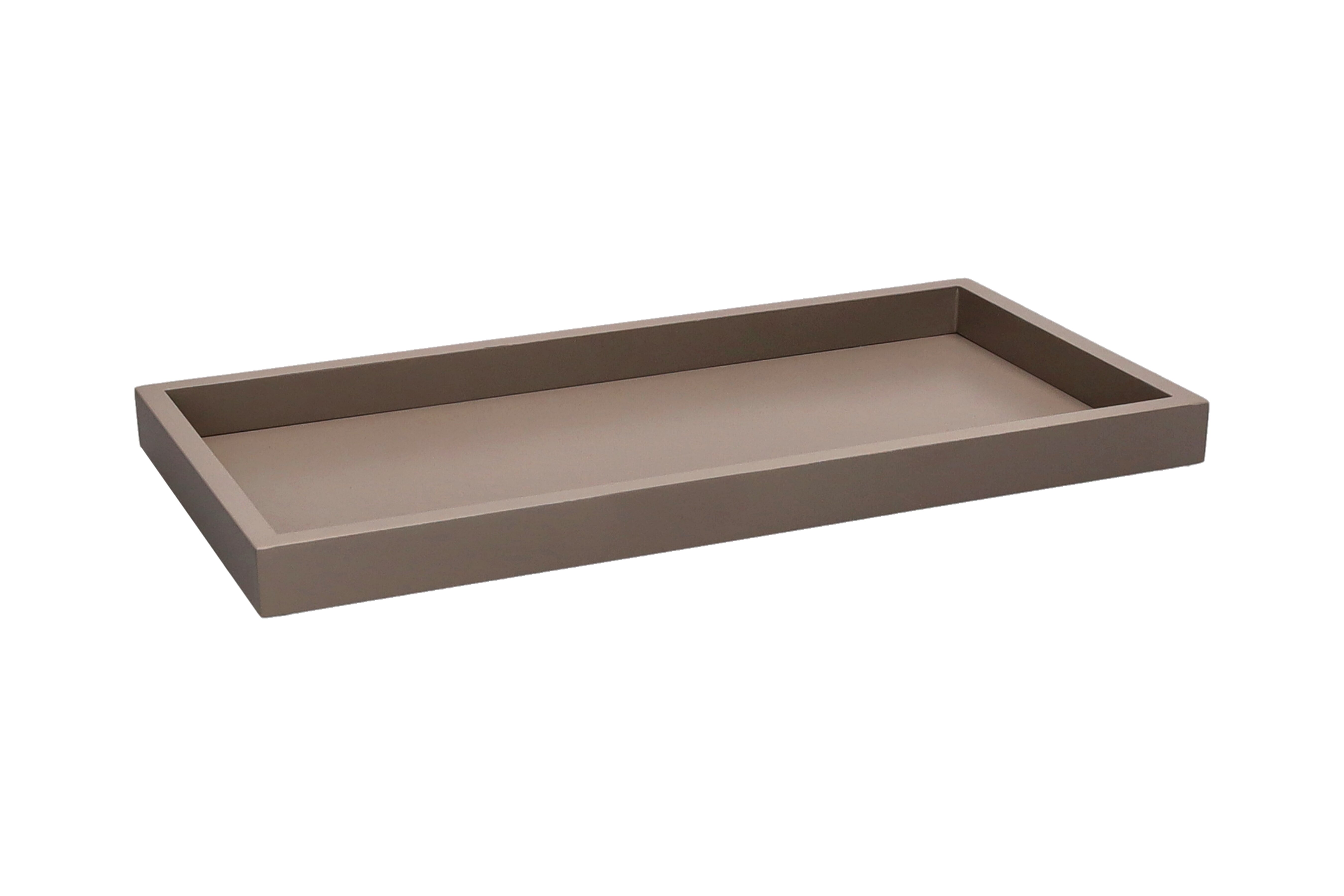 Neo, Tablett, rechteckig (30x2x15cm), 2 farbig, sandstone/grau