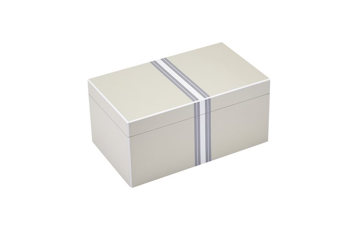 Tang, jewellery box with stripes, M,flannel