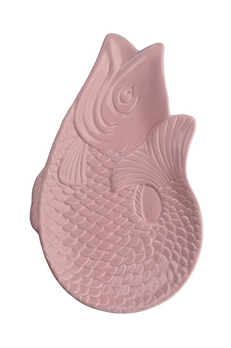 Monsieur Carafon, Fisch, Dekoteller, M, sea pink