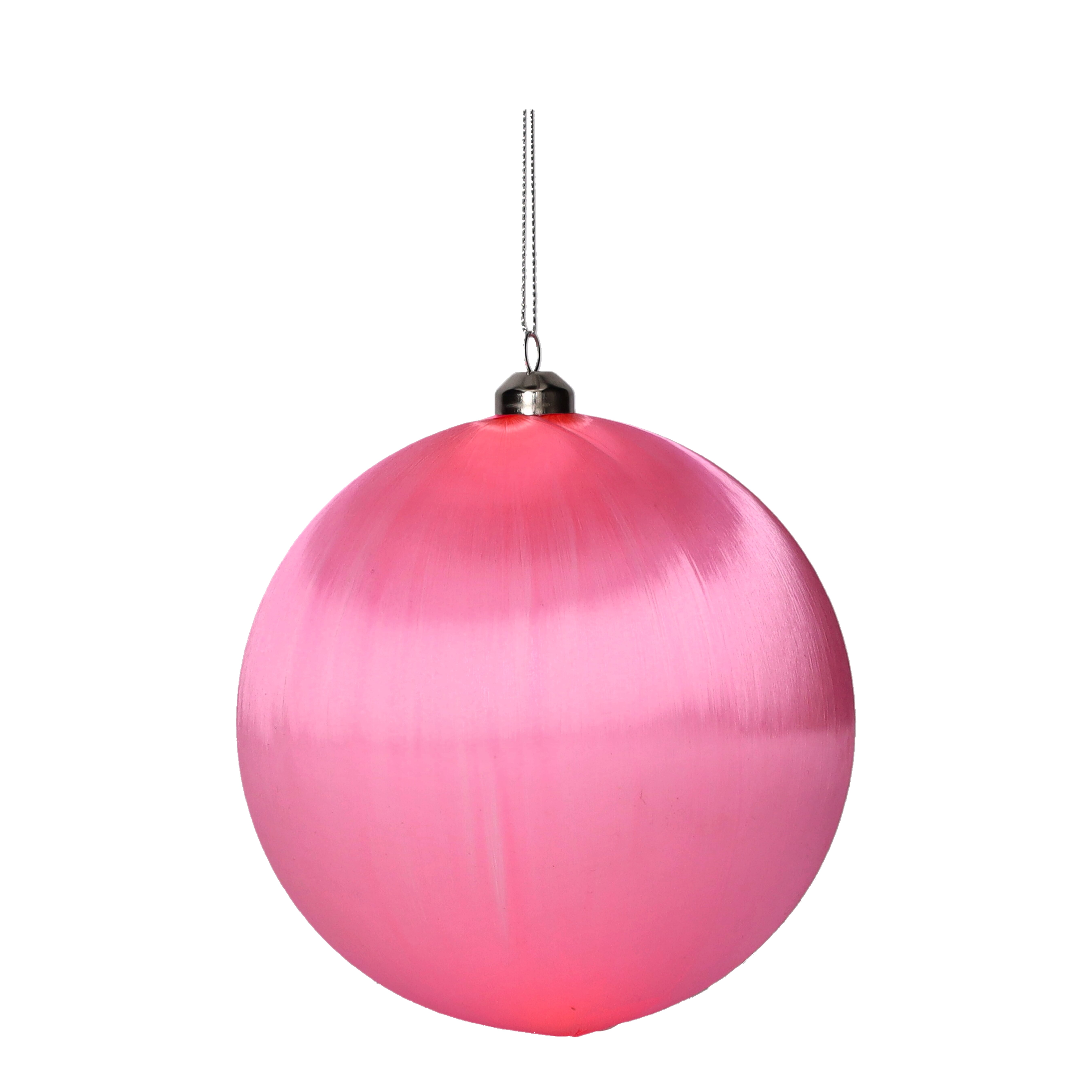 Chinois, Weihnachtskugel, 12cm, rosa