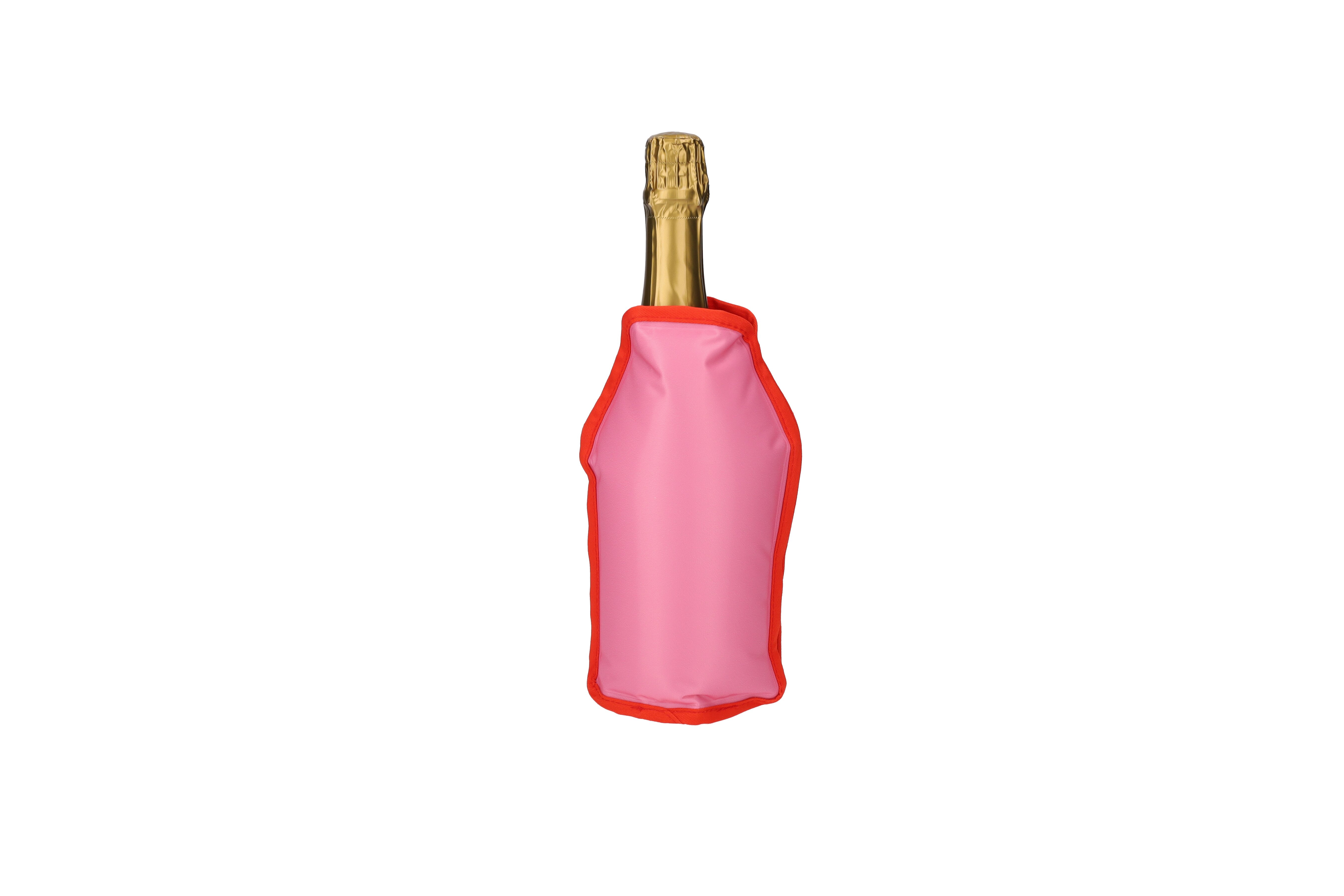 Froid, Kühlmanschette, Motiv: Cheers, rosa/rot