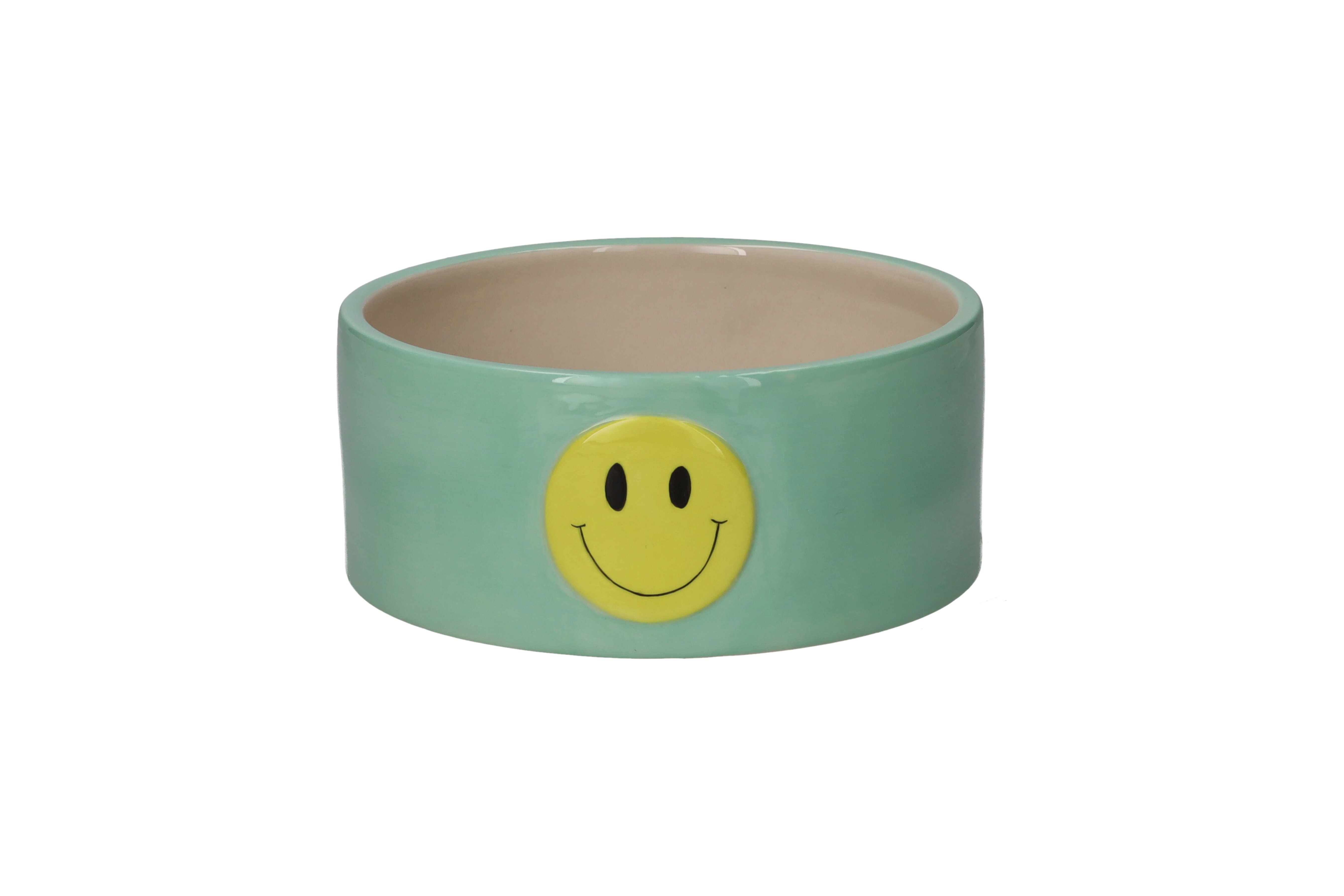 Love Pets, Futternapf, S, Motiv: Smile, türkis