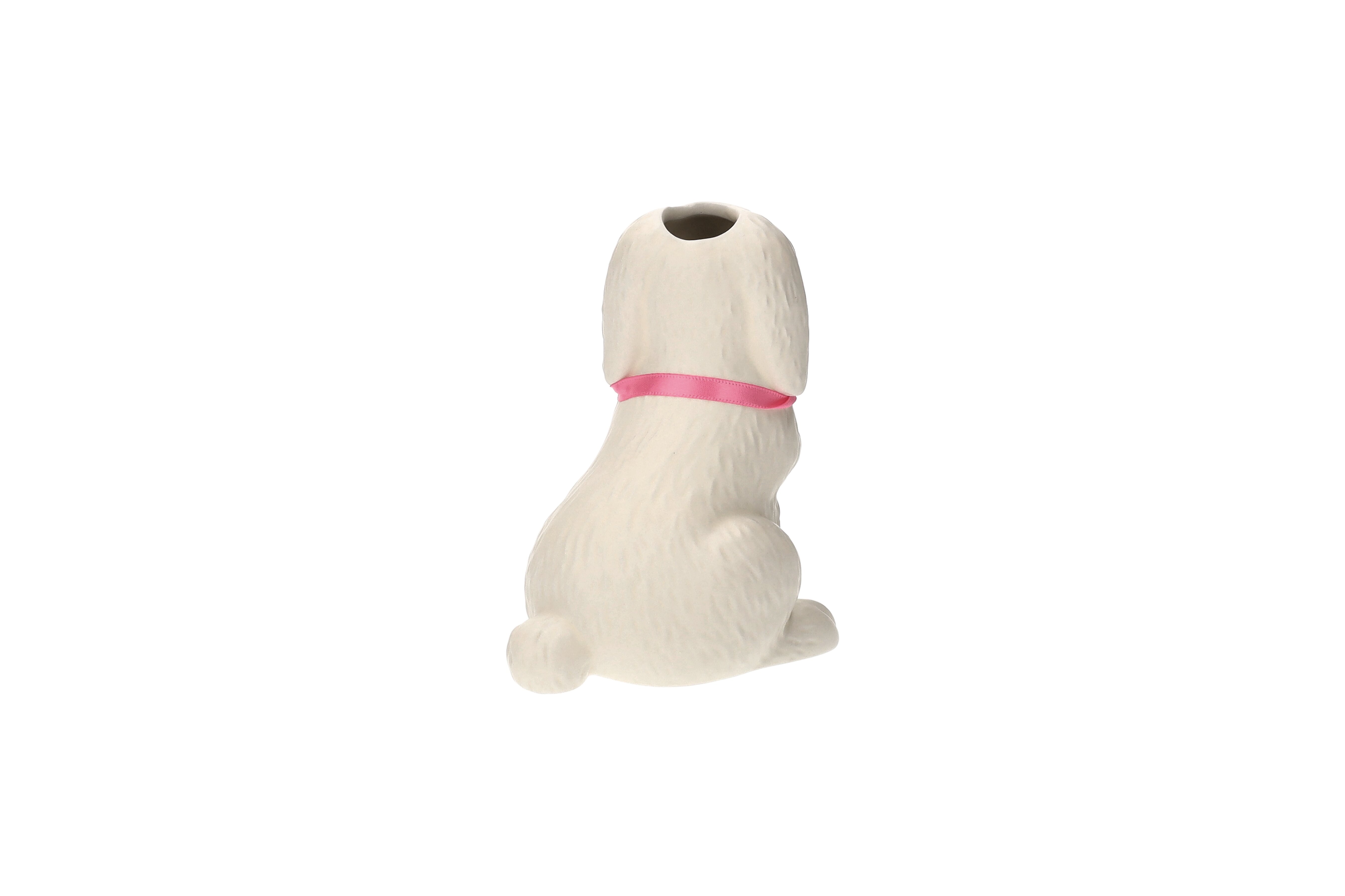 Artisan, vase, rabbit, white