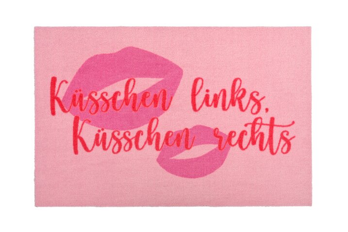 Unlock, Washables, Küsschen, 50x75cm, rosa