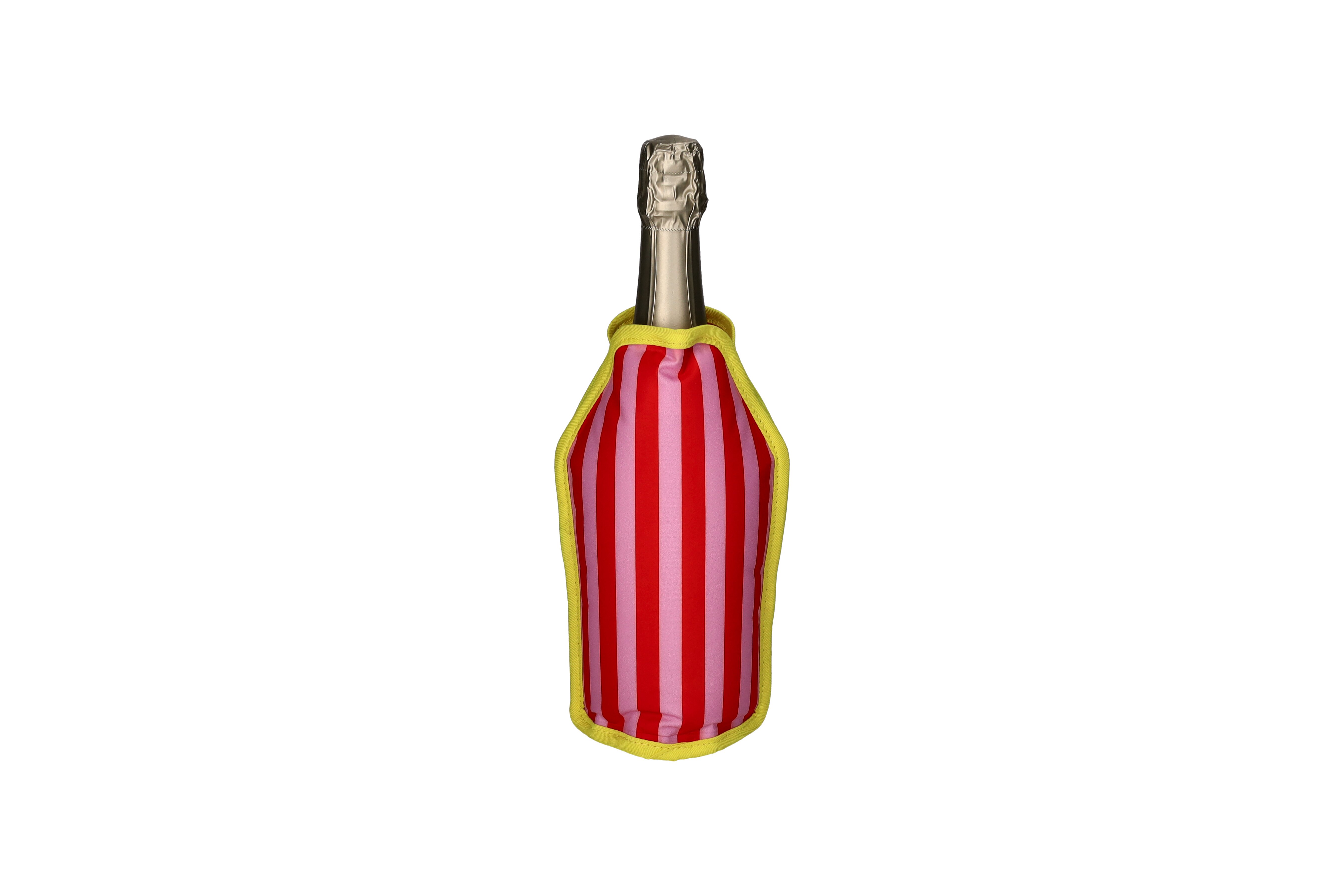 Froid, Kühlmanschette, Motiv: Streifen, rot/rosa/gelb