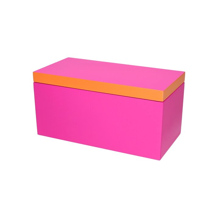 Neo, Box, M(13x13x26m), 2 farbig, neon pink/orange