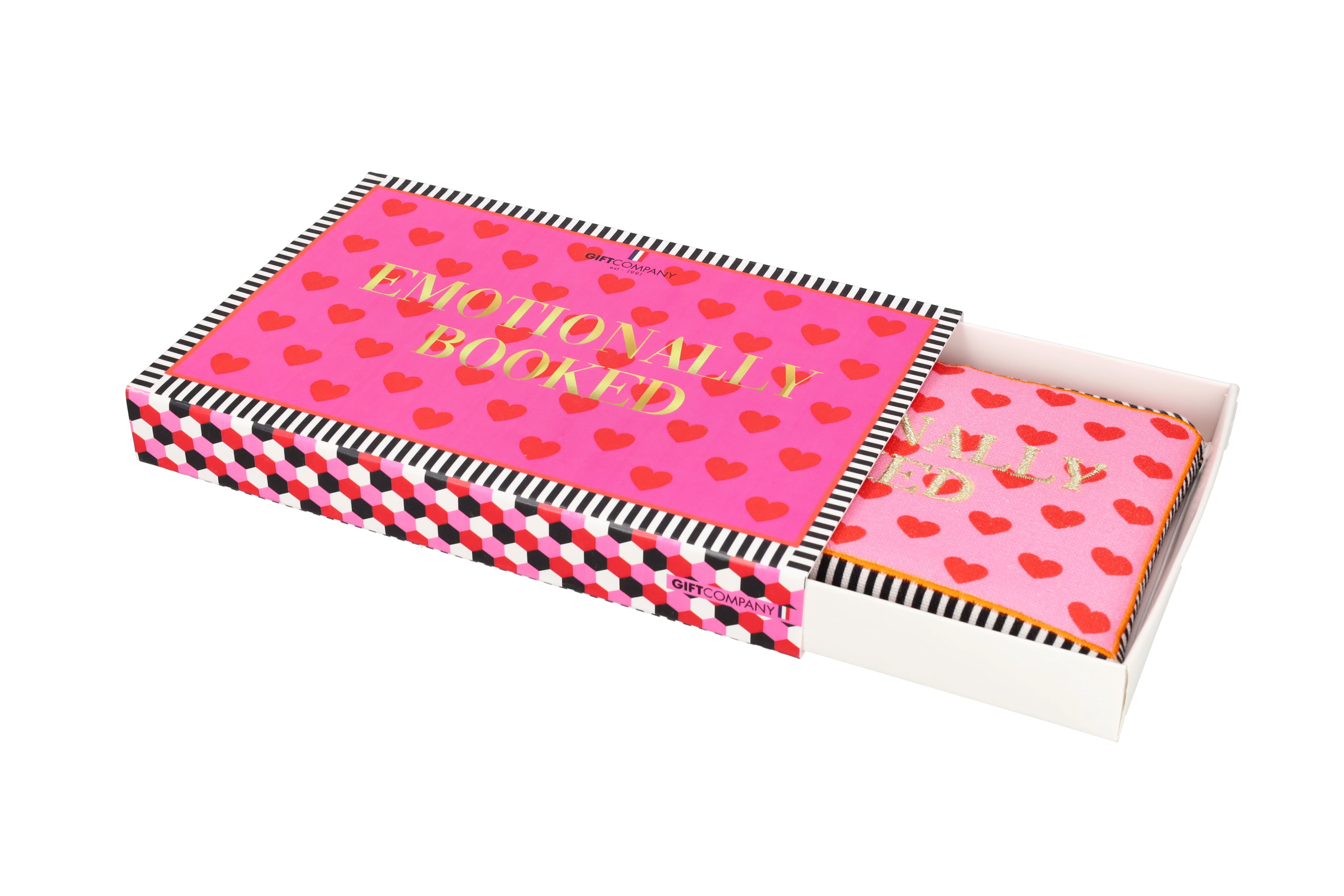 Elodie, Cosmetic Bag L,  Motive: Emotionally Booked