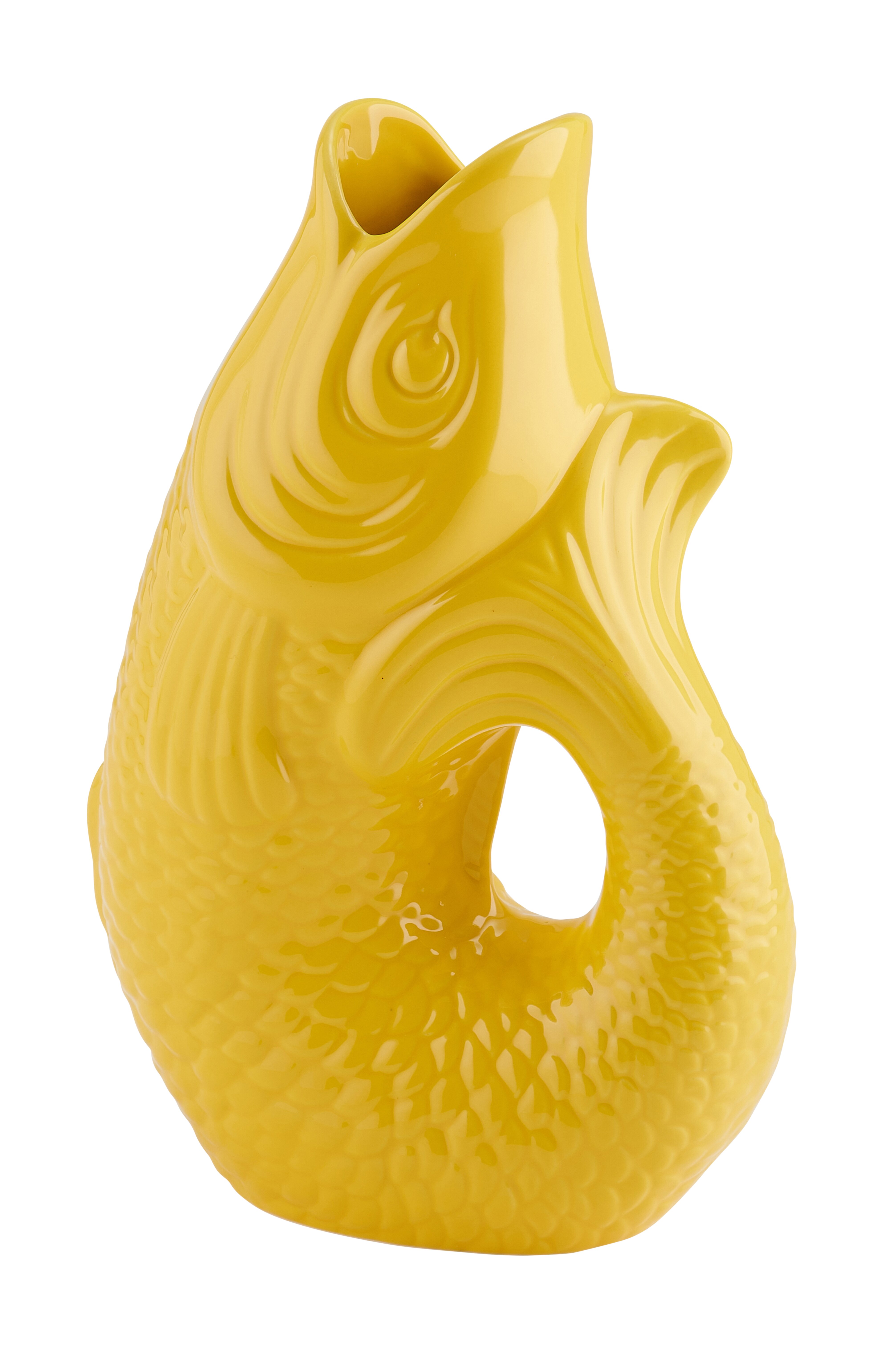 Monsieur Carafon, Fish, vase, L, tuscan sun, 2,7 litre