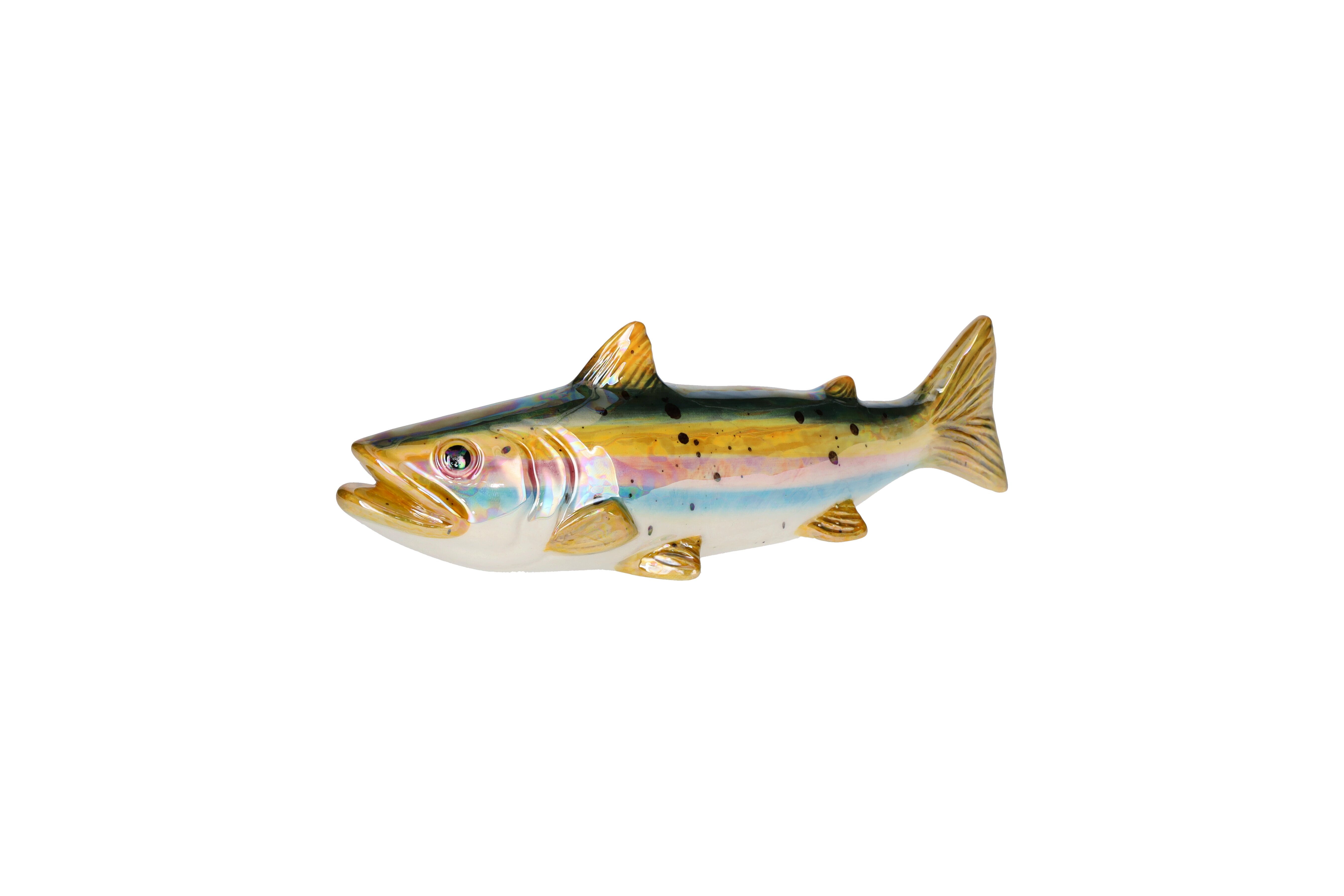 Mignon,deco fish, rainbow trout, S, multicolor