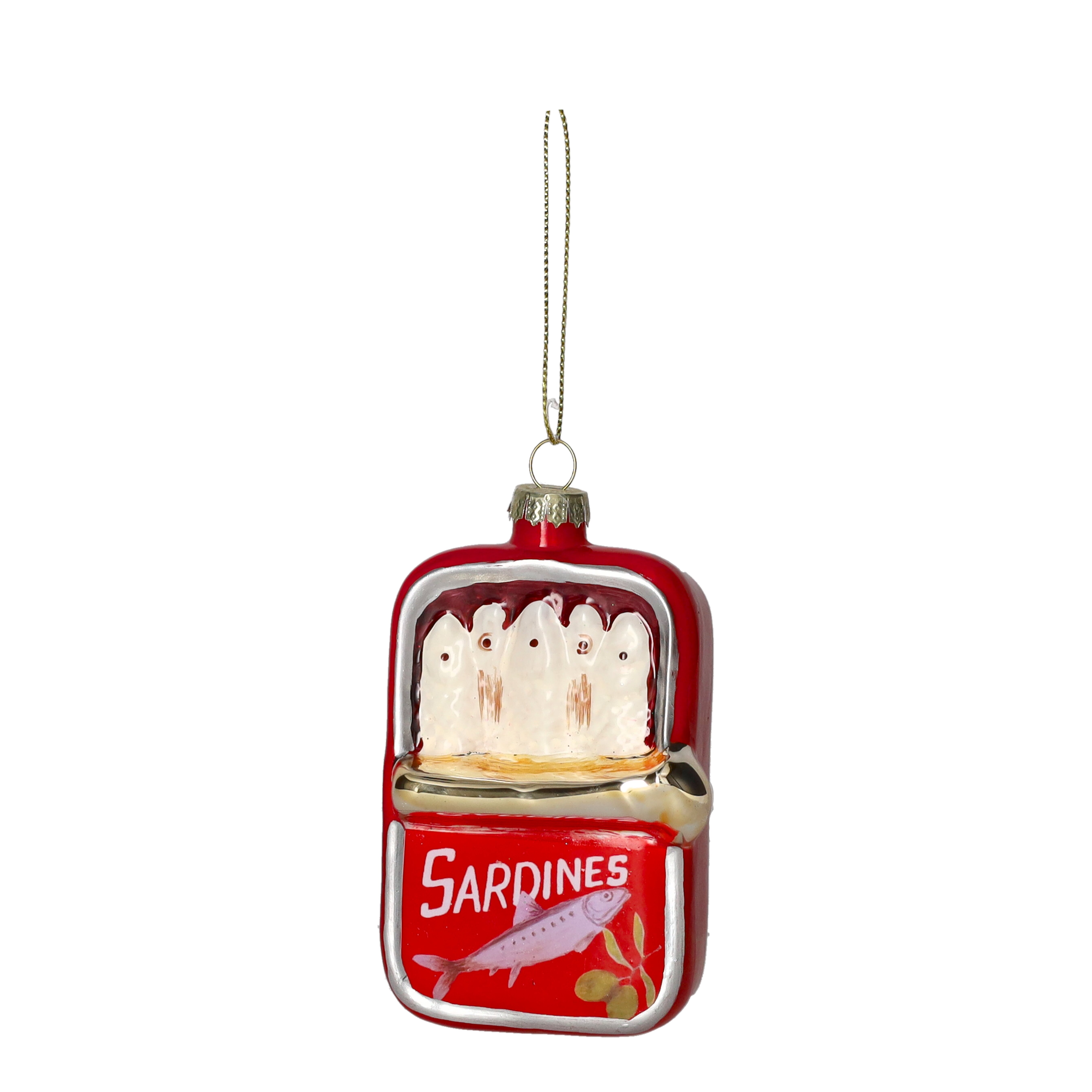Hänger Sardinendose, rot