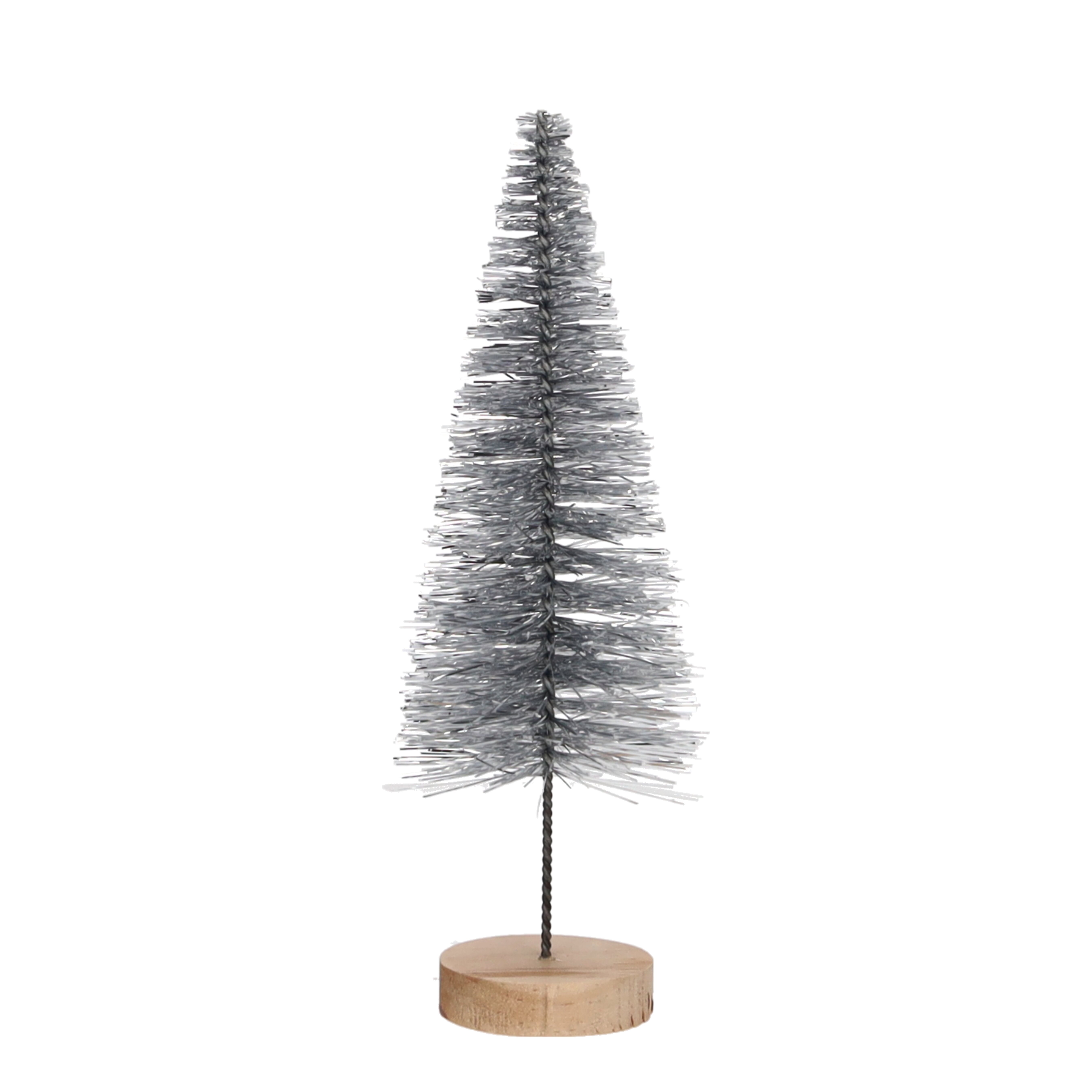 Sparkle, Glitzerbaum, S, H25cm, silber