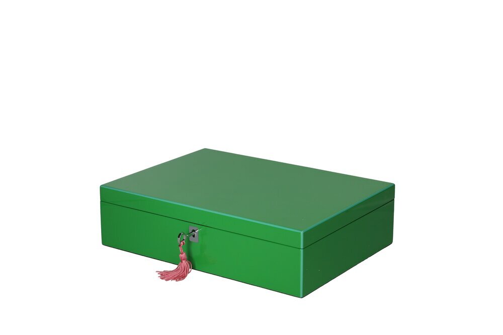 Tang, jewellery box, M, flat, green