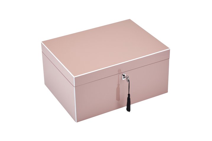 Tang, Schmuckbox, L mit Schloss, rosewood