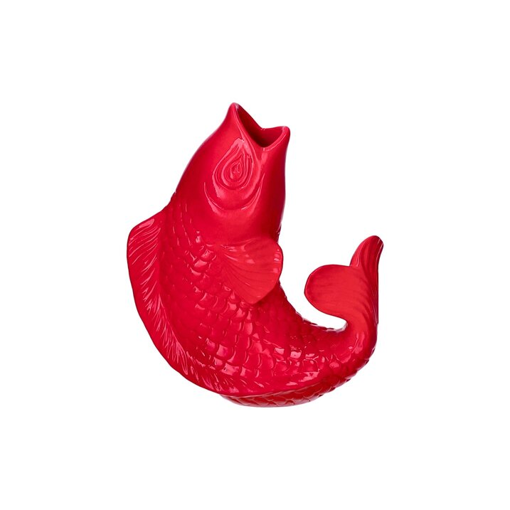 Mamsell Koi, Fisch, Vase, XS, neon pink