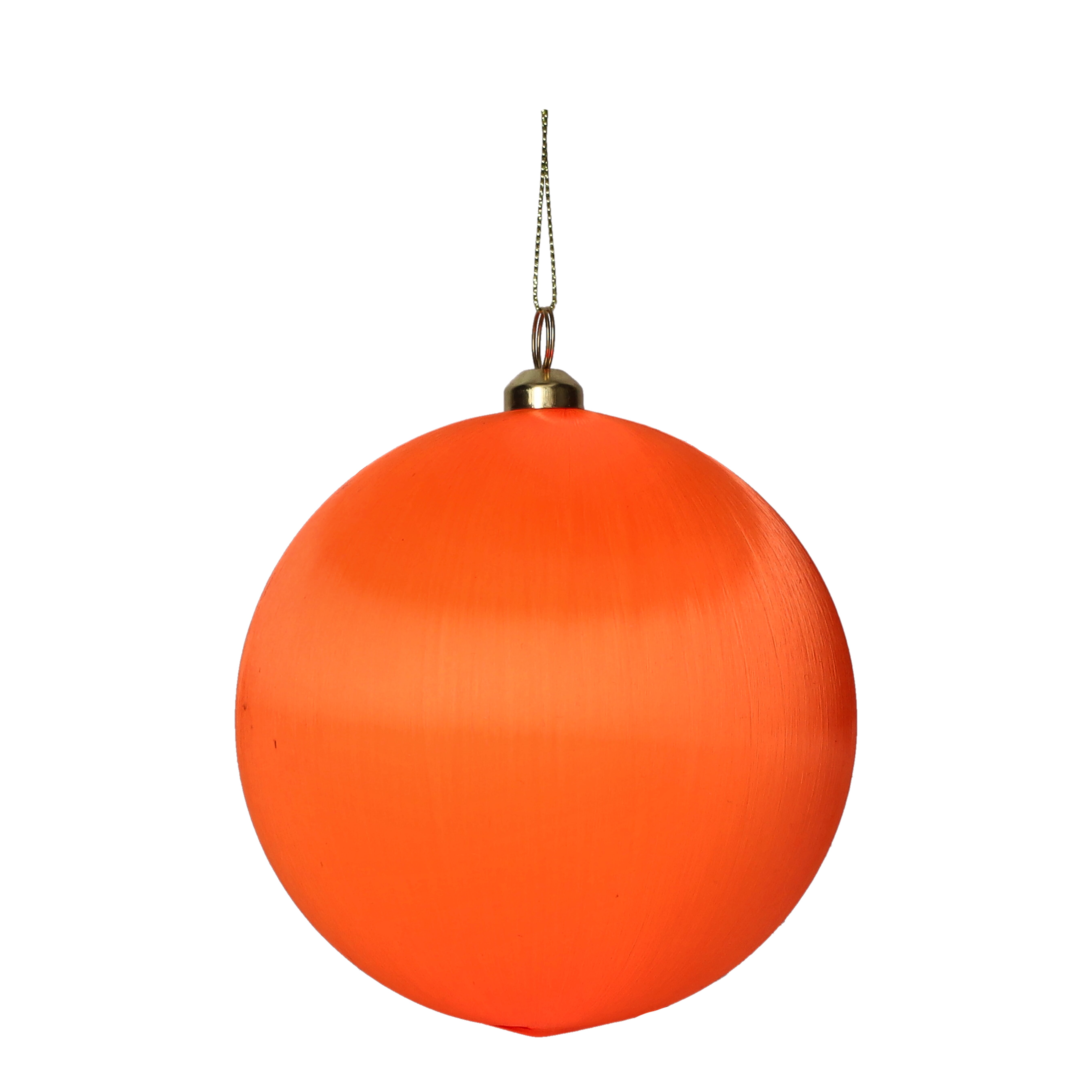 Chinois, Weihnachtskugel, 12cm, orange