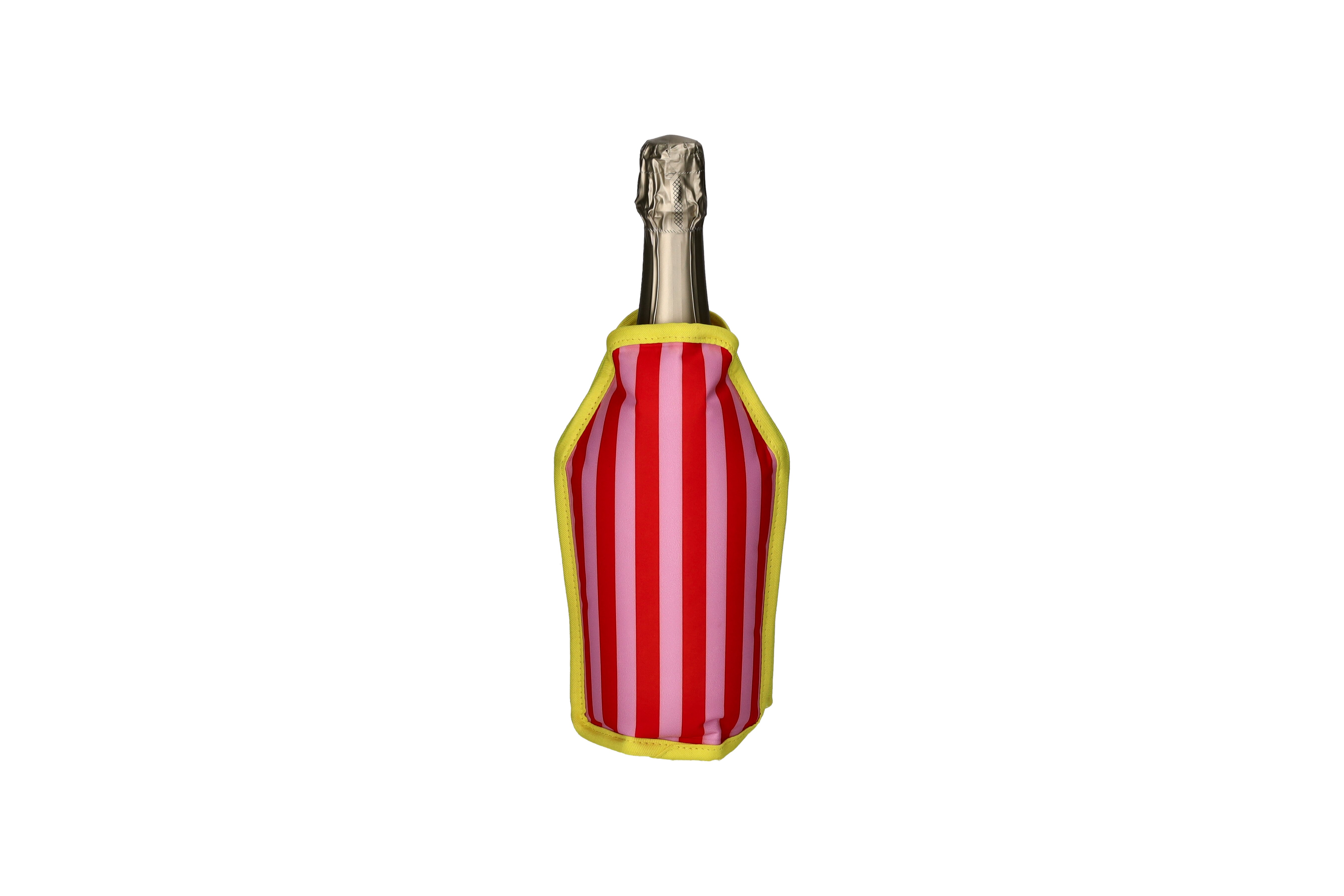 Froid, Kühlmanschette, Motiv: Streifen, rot/rosa/gelb
