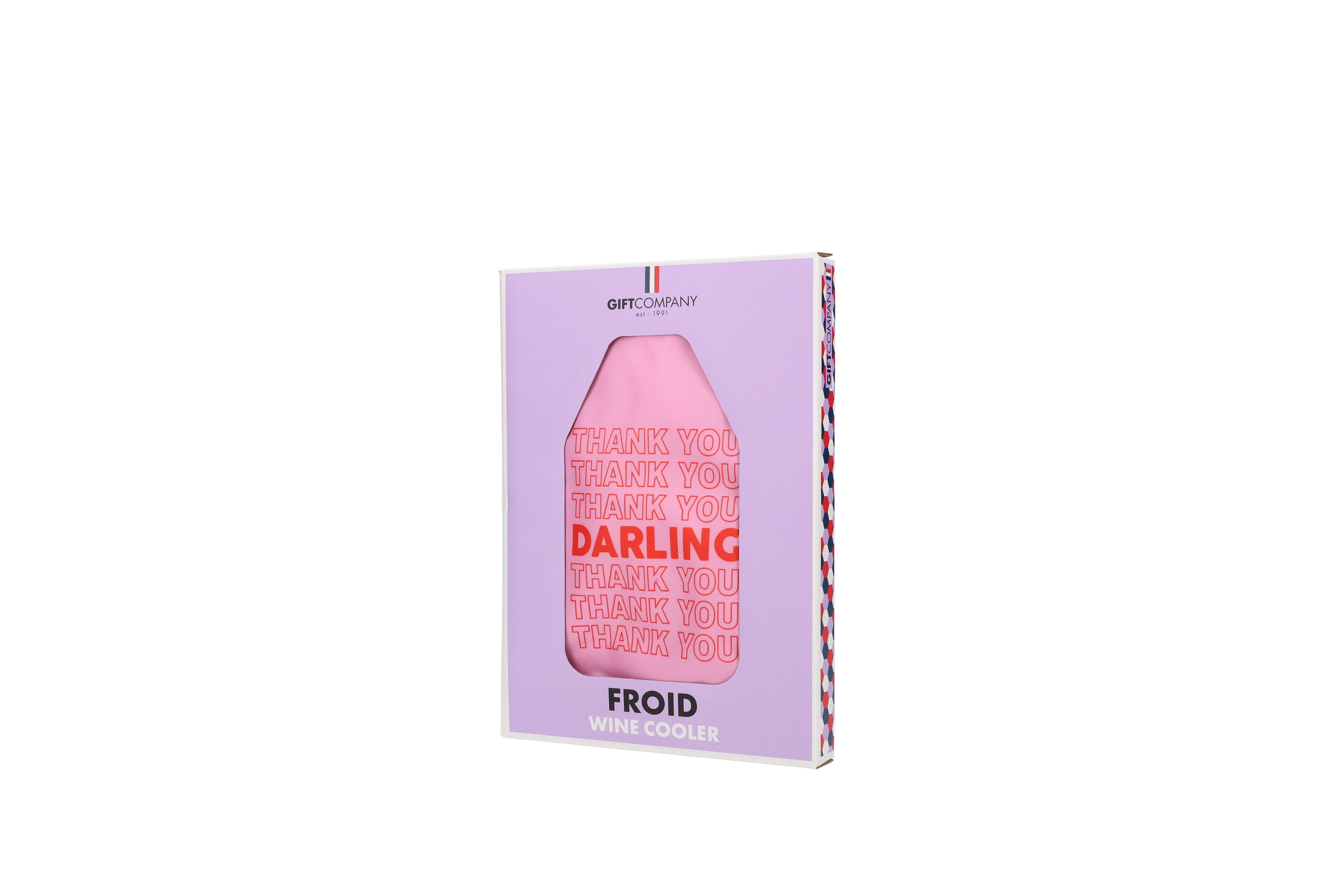 Froid, Kühlmanschette, Motiv: Thank you darling, rosa