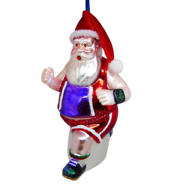 Hänger laufender Santa, rot