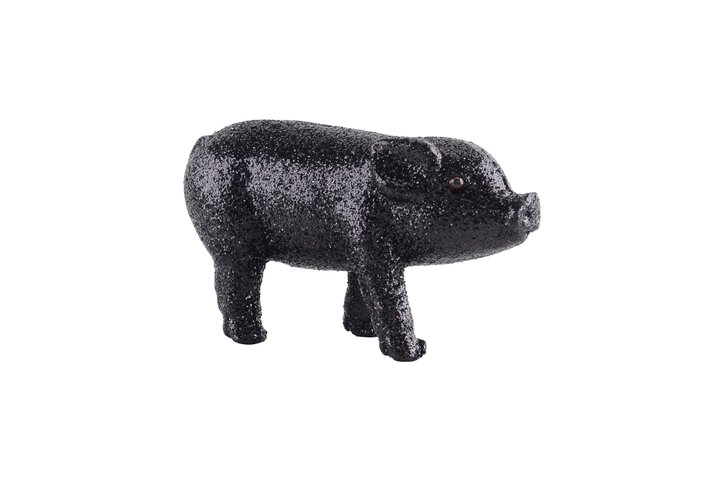 Solna glitter pig s, black