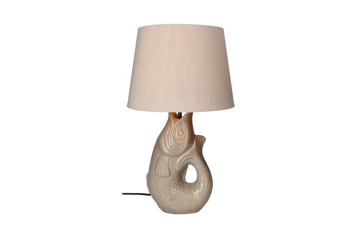 Monsieur Carafon, Fisch, Lampe, S, sandstone