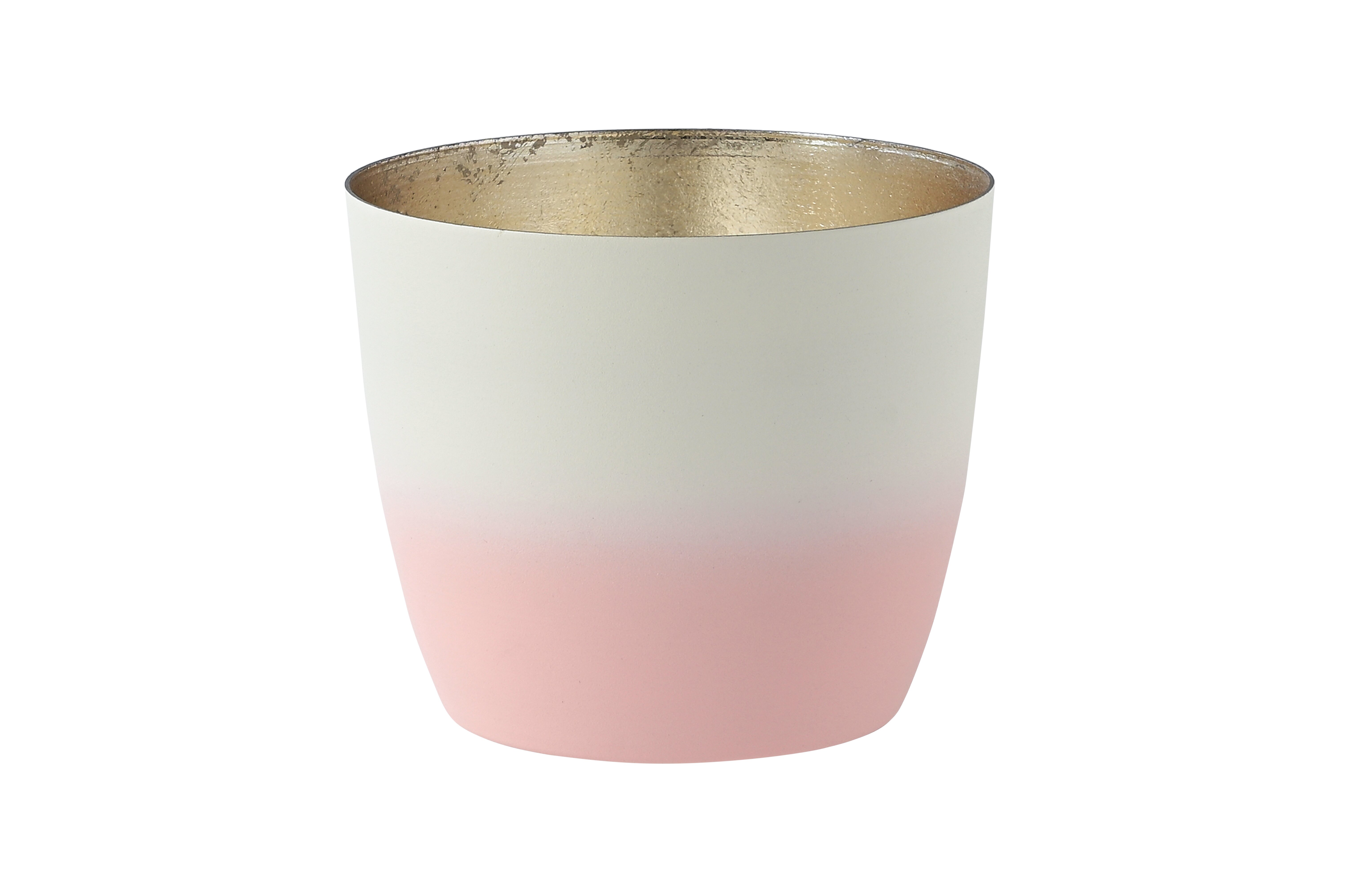 Madras, votive M, color gradient, blush/white/gold