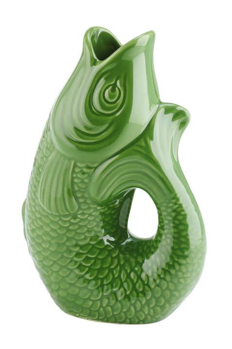 Monsieur Carafon, Fisch, Vase, L, green bay, 2,7 Liter