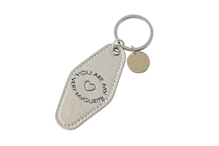 Key Club by GC, Schlüsselanhänger, You are my very..., silber