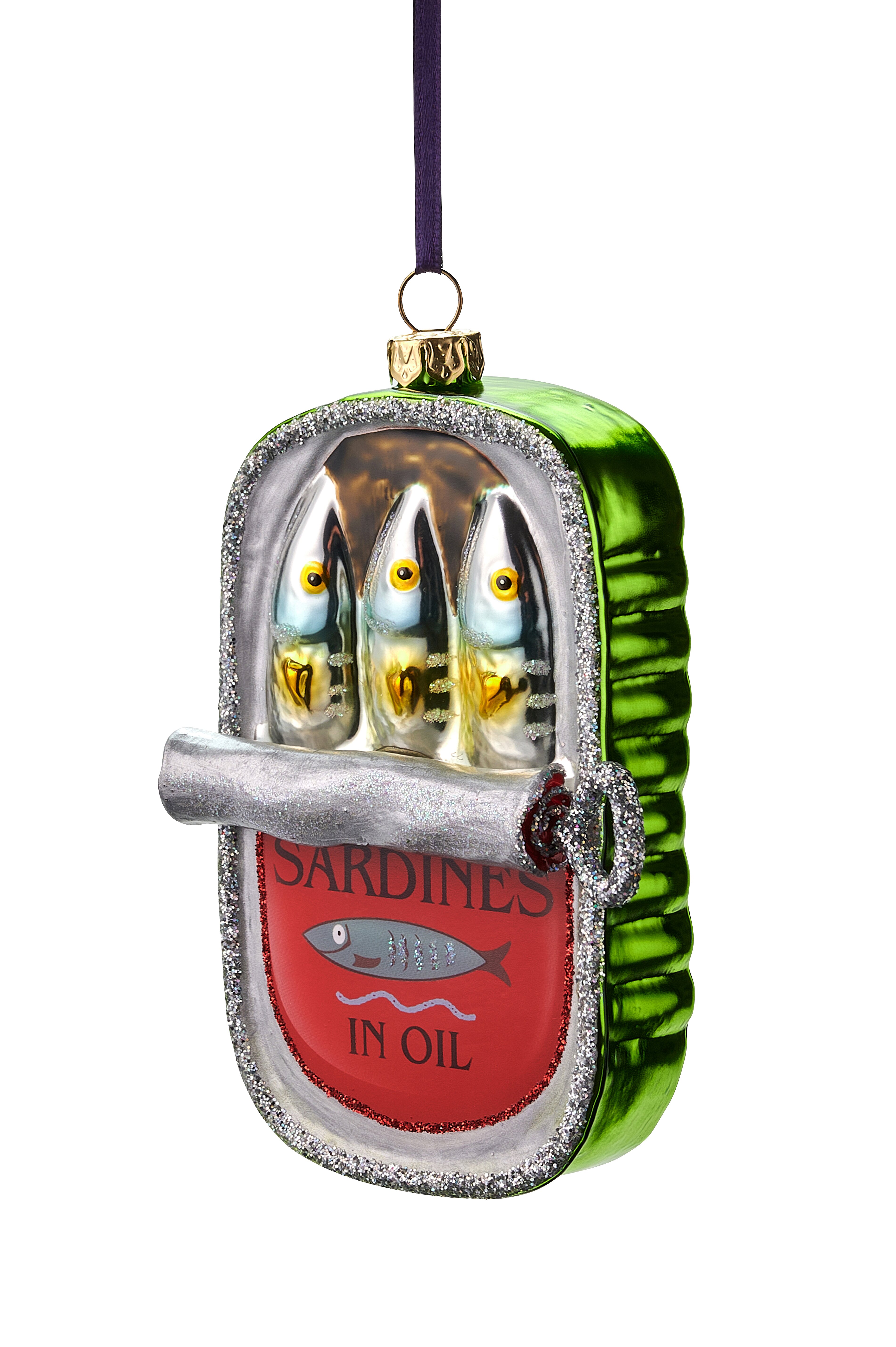 Hänger Sardinendose, grün