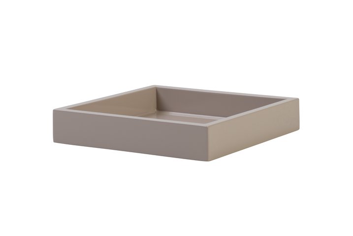 Spa, Tray S, square (19x19x3,5cm), sandstone