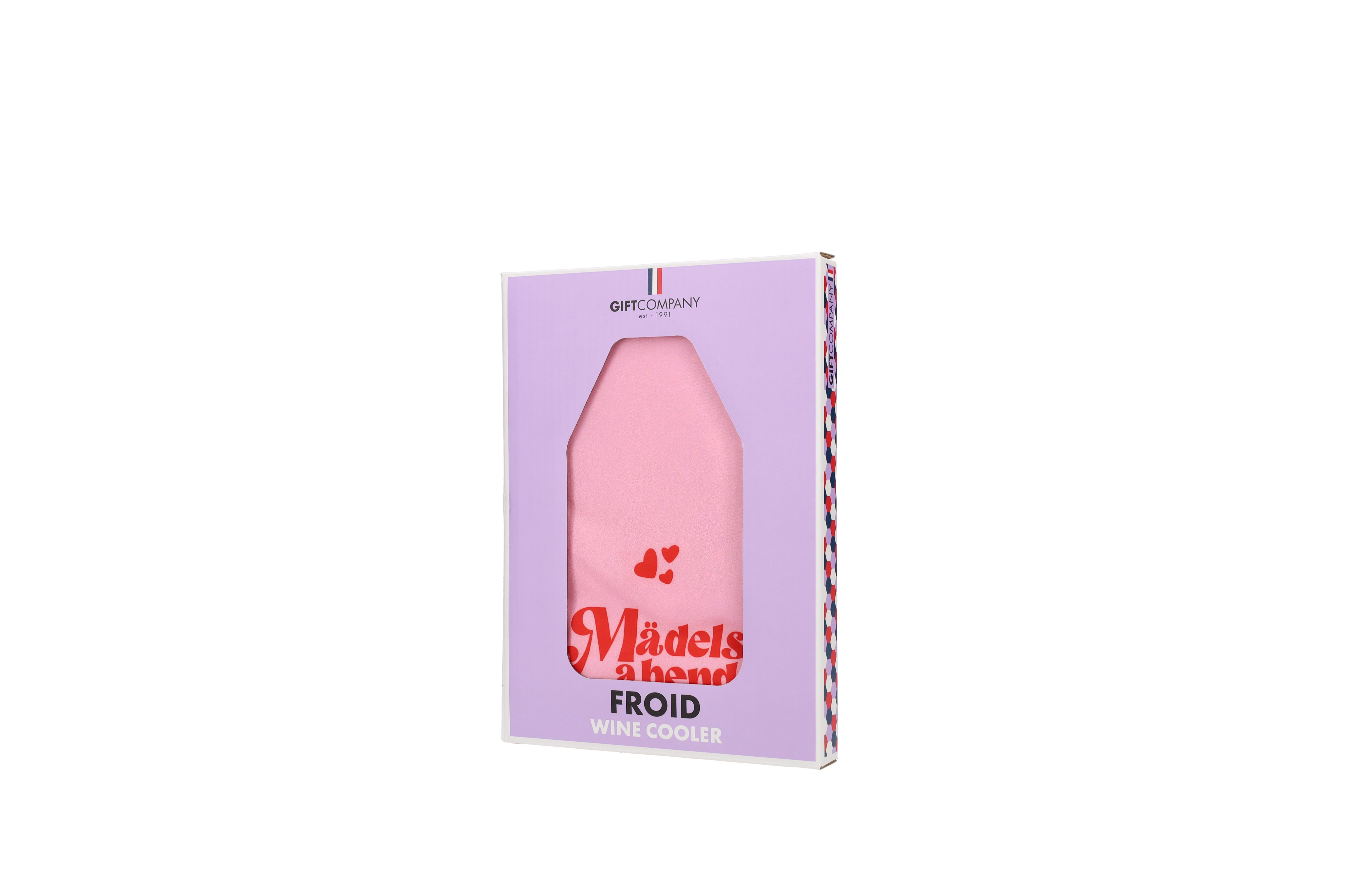 Froid, Kühlmanschette, Motiv: Mädelsabend, rosa/pink