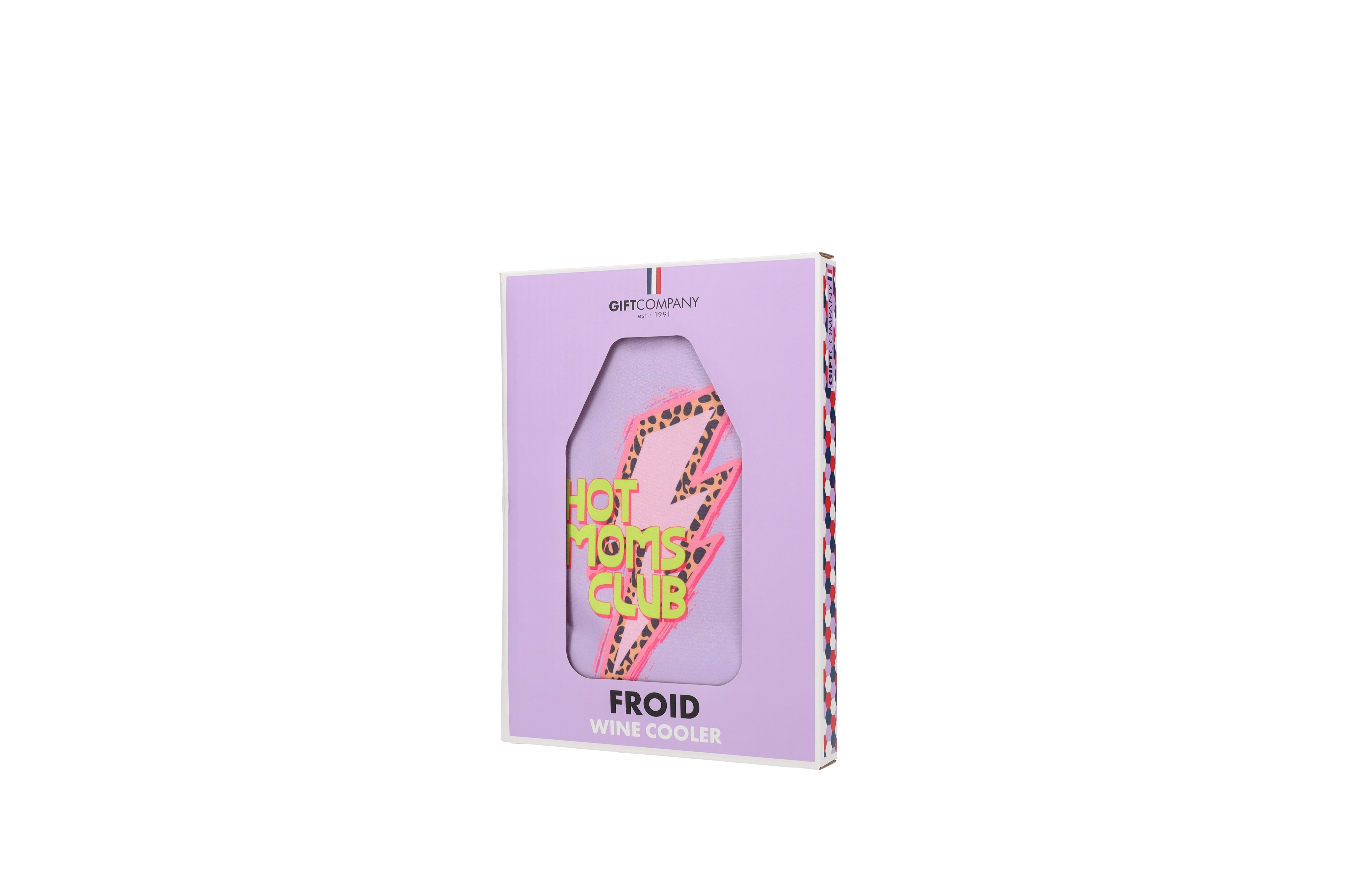 Froid, Kühlmanschette, Motiv: Hot Moms Club, lila