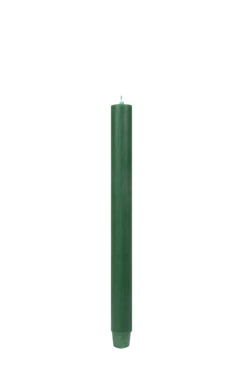 Taper Candle, L29cm, green