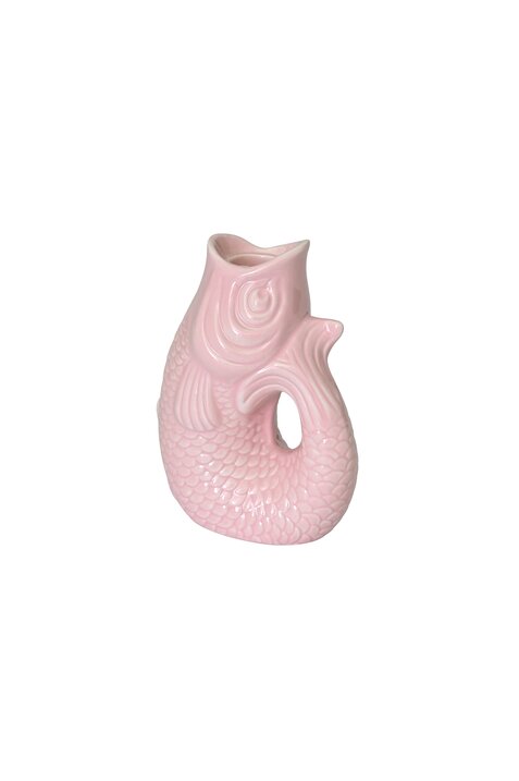 Monsieur Carafon, Fisch, Kerzenhalter XS(H12,7 cm), sea pink