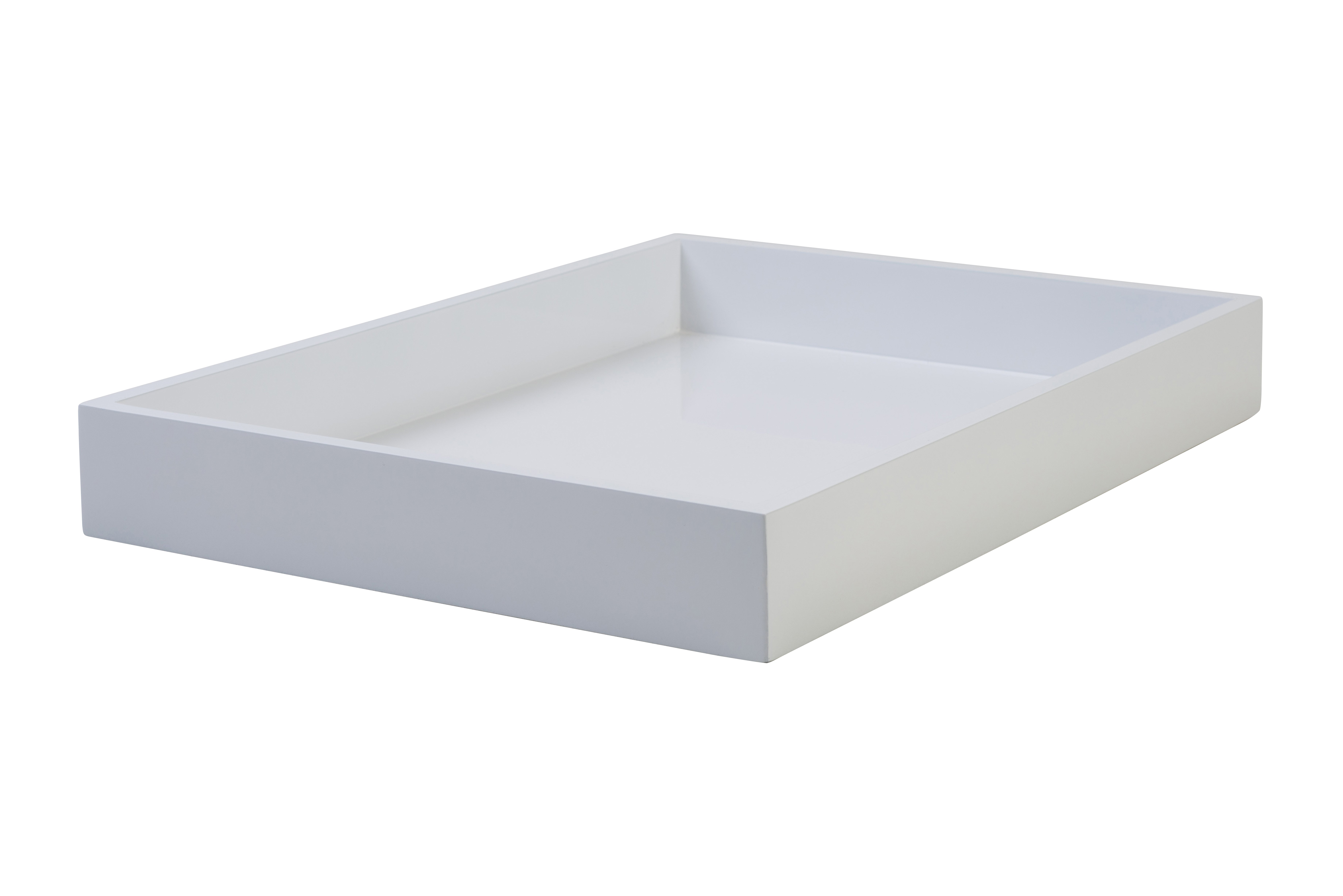 Spa, Tablett, M, rechteckig (40,4x29,3x5cm), weiß