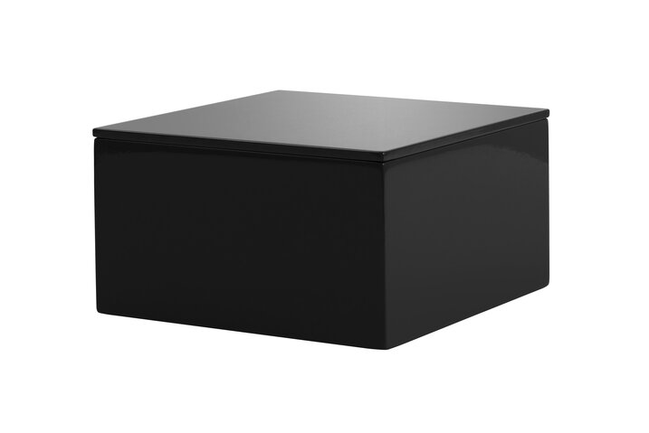 Spa, Box, M (19x19x10,5cm), schwarz