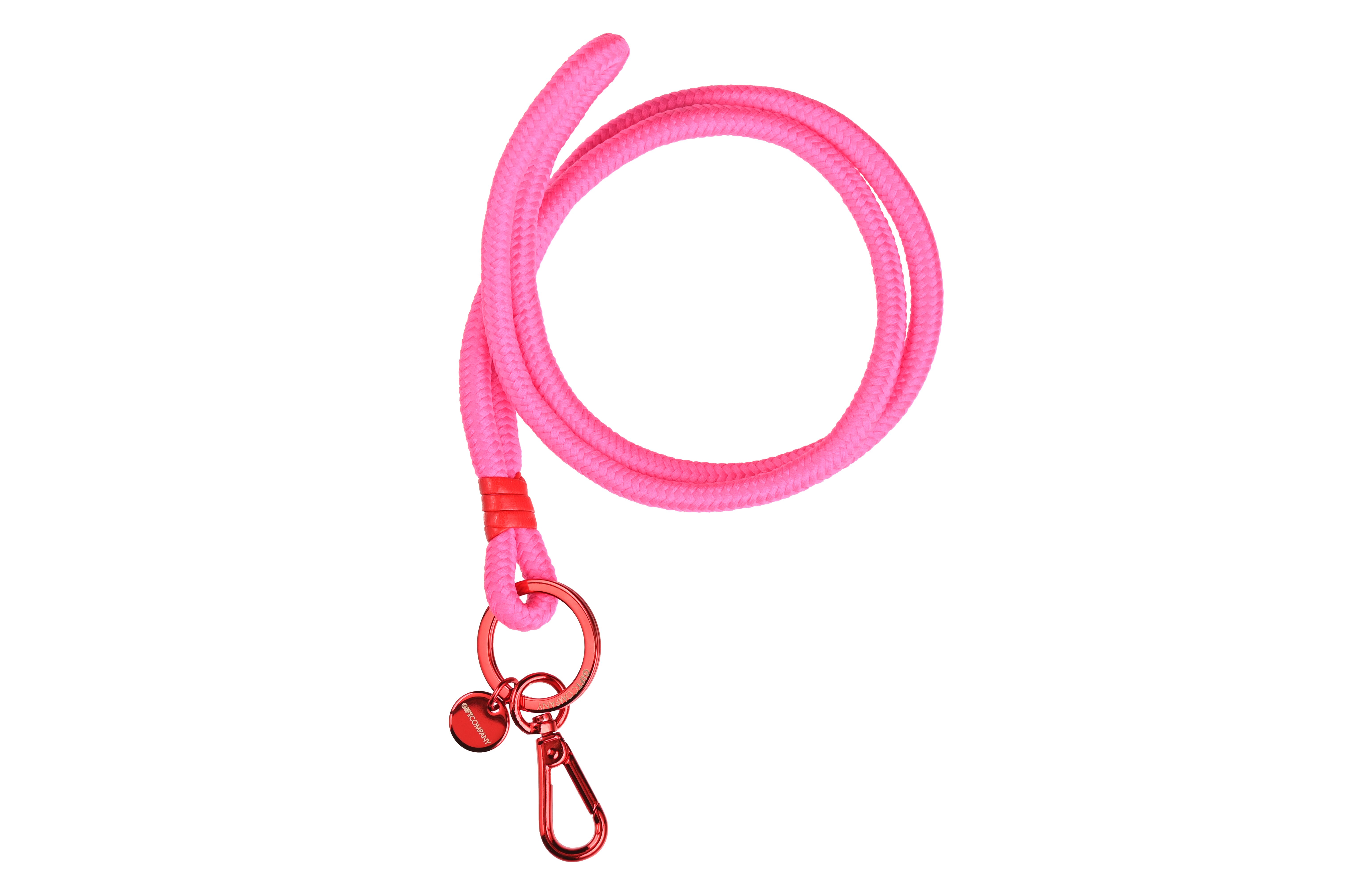 Metropolitan Neo Lanyard, pink/rot, mit Karabiner