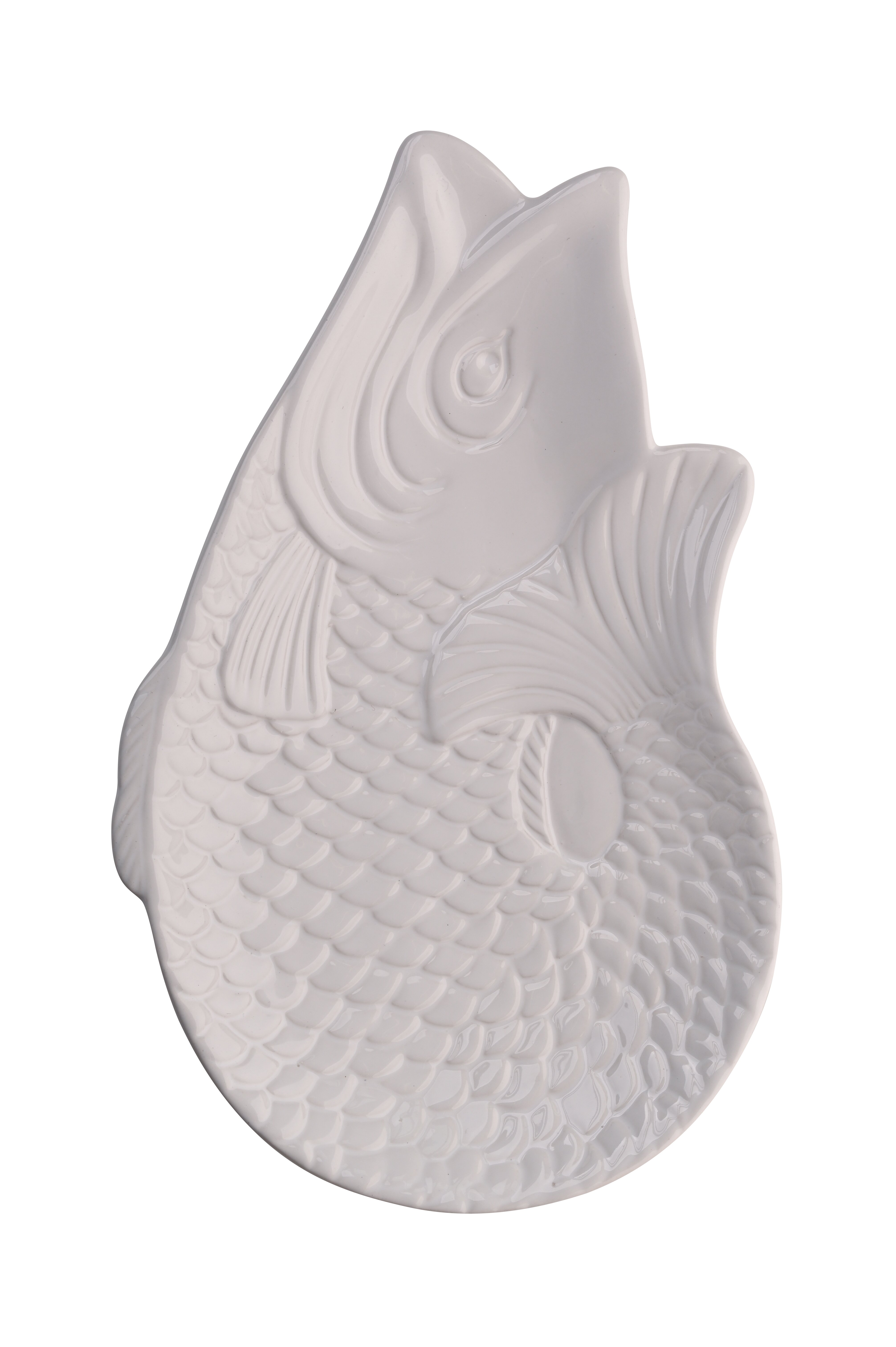 Monsieur Carafon, Fisch, Dekoteller, M, weiß